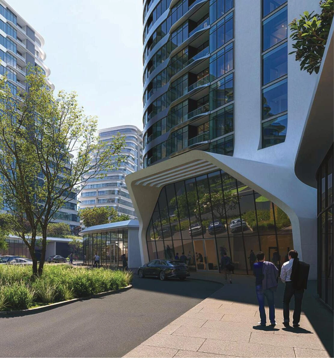 Квартиры в современном жилом комплексе в Дубае, ОАЭ