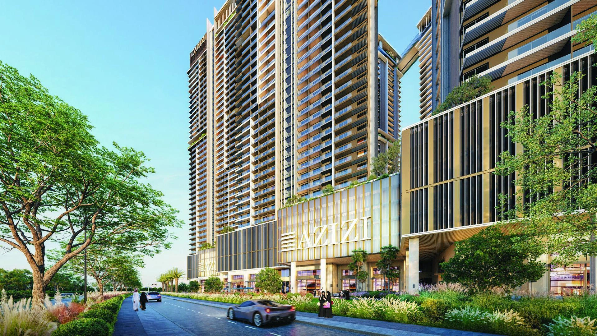 Апартаменты в современном жилом комплексе в Дубае, ОАЭ