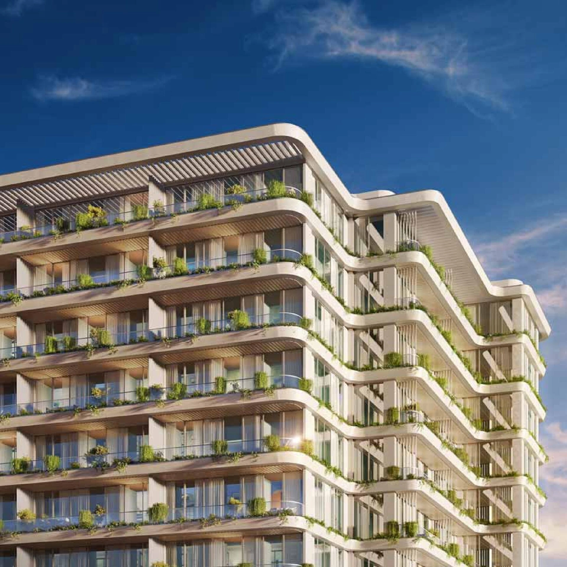 Апартаменты в современном жилом комплексе в Дубае, ОАЭ