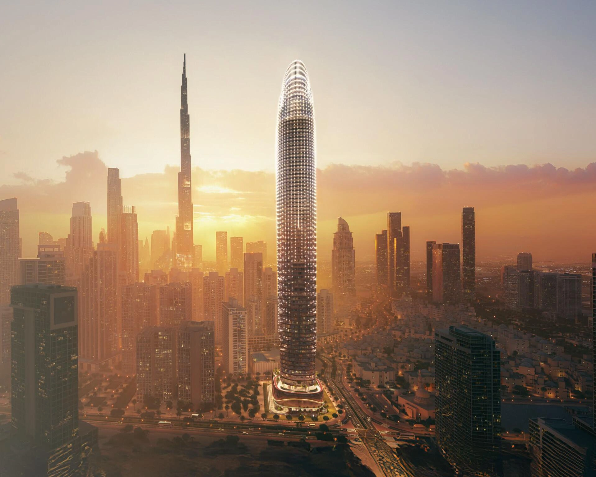 Апартаменты в современном жилом комплексе в Дубае, ОАЭ