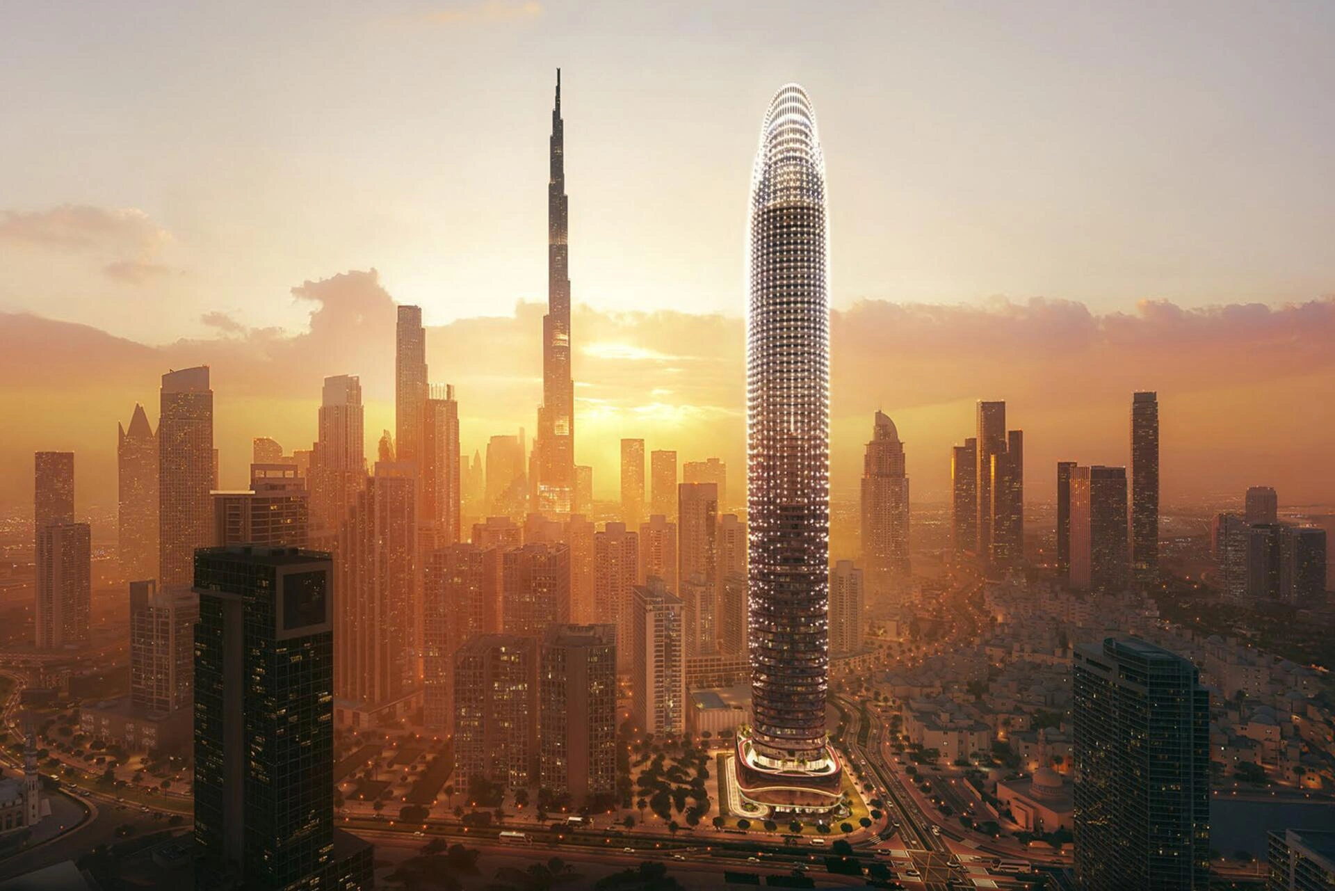 Апартаменты в современном жилом комплексе в Дубае, ОАЭ