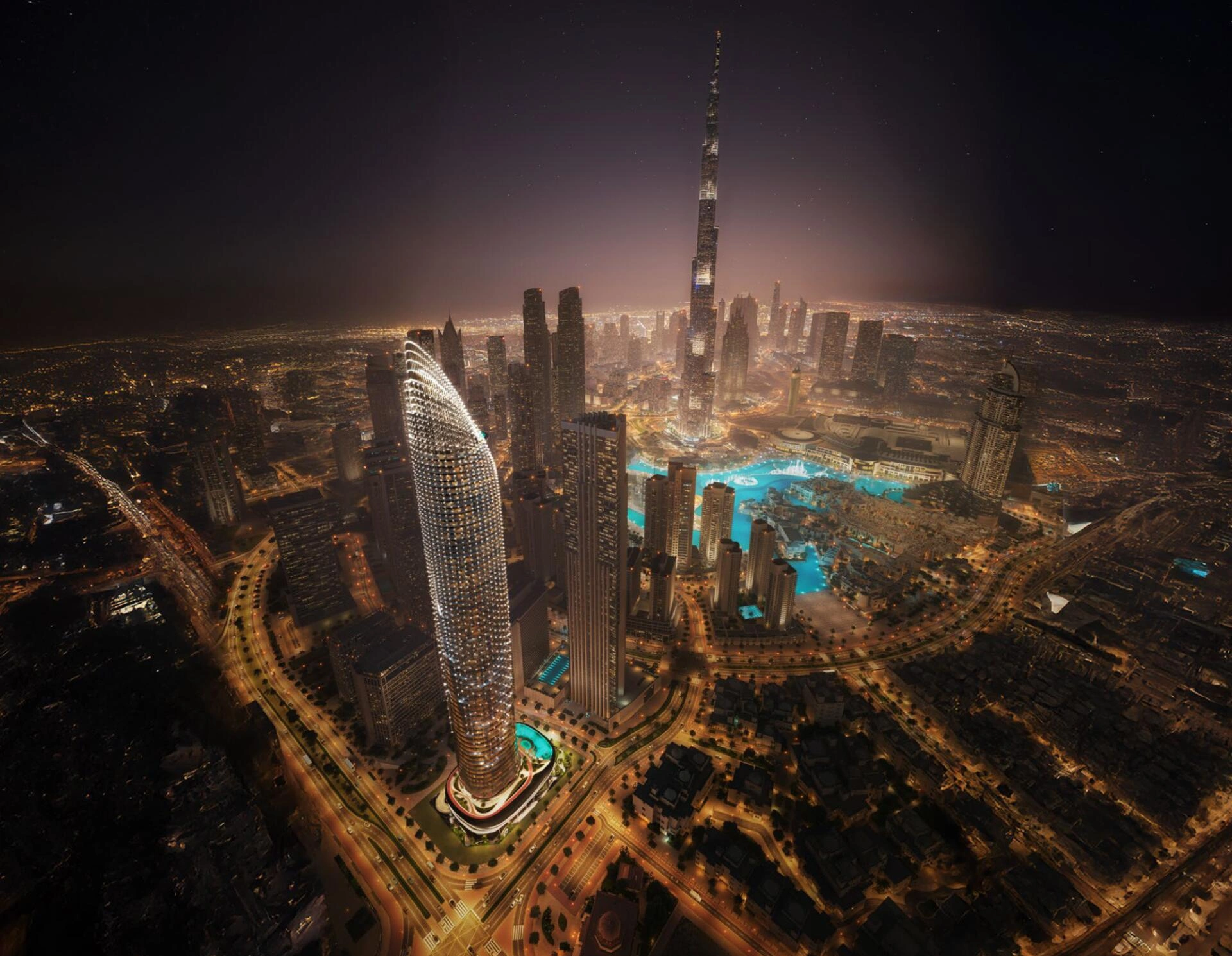 Апартаменты в современном жилом комплексе в Дубае, ОАЭ