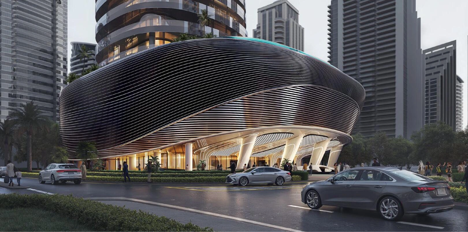 Апартаменты в современном жилом комплексе в Дубае, ОАЭ