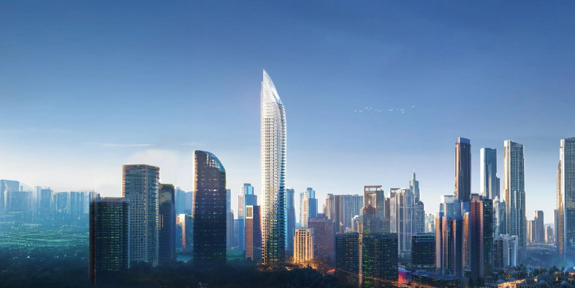 Апартаменты в современном жилом комплексе в Дубае, ОАЭ