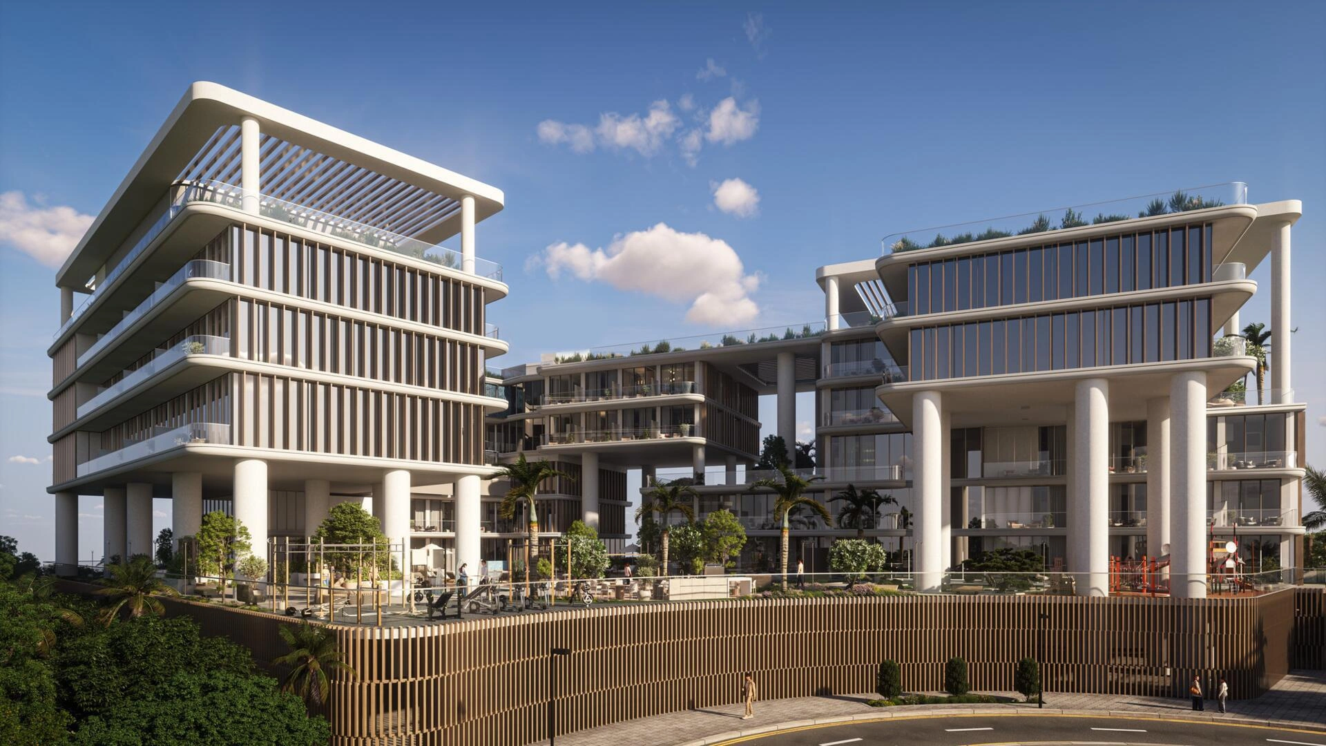 Проект в современном жилом комплексе в Дубае, ОАЭ