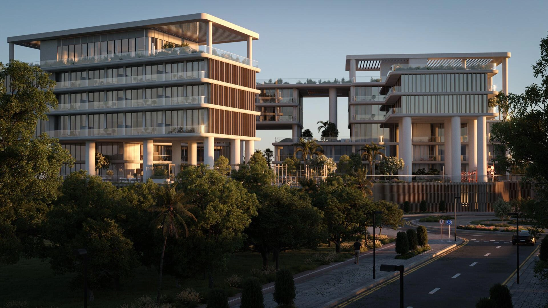 Проект в современном жилом комплексе в Дубае, ОАЭ