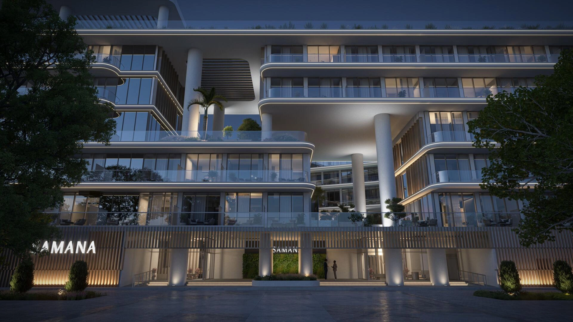 Проект в современном жилом комплексе в Дубае, ОАЭ