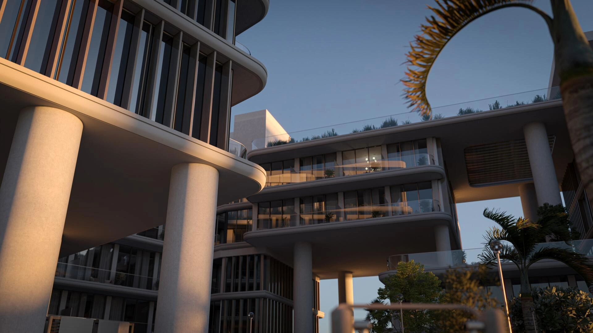 Проект в современном жилом комплексе в Дубае, ОАЭ