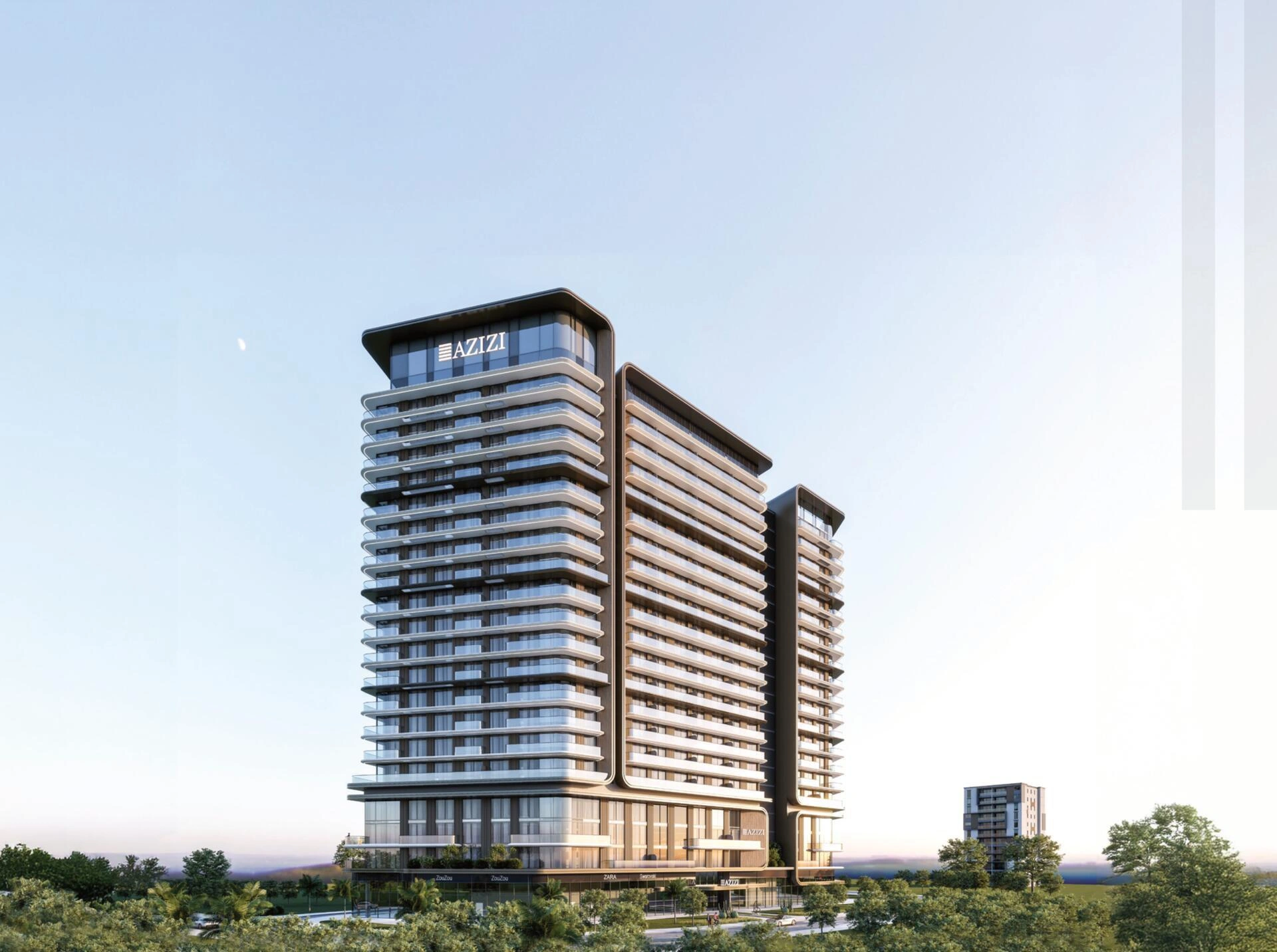 Апартаменты в современном жилом комплексе в Дубае, ОАЭ