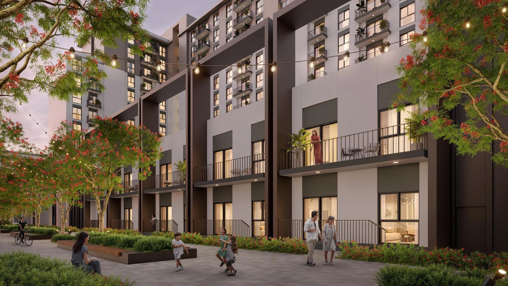 Квартиры в современном жилом комплексе в Дубае, ОАЭ