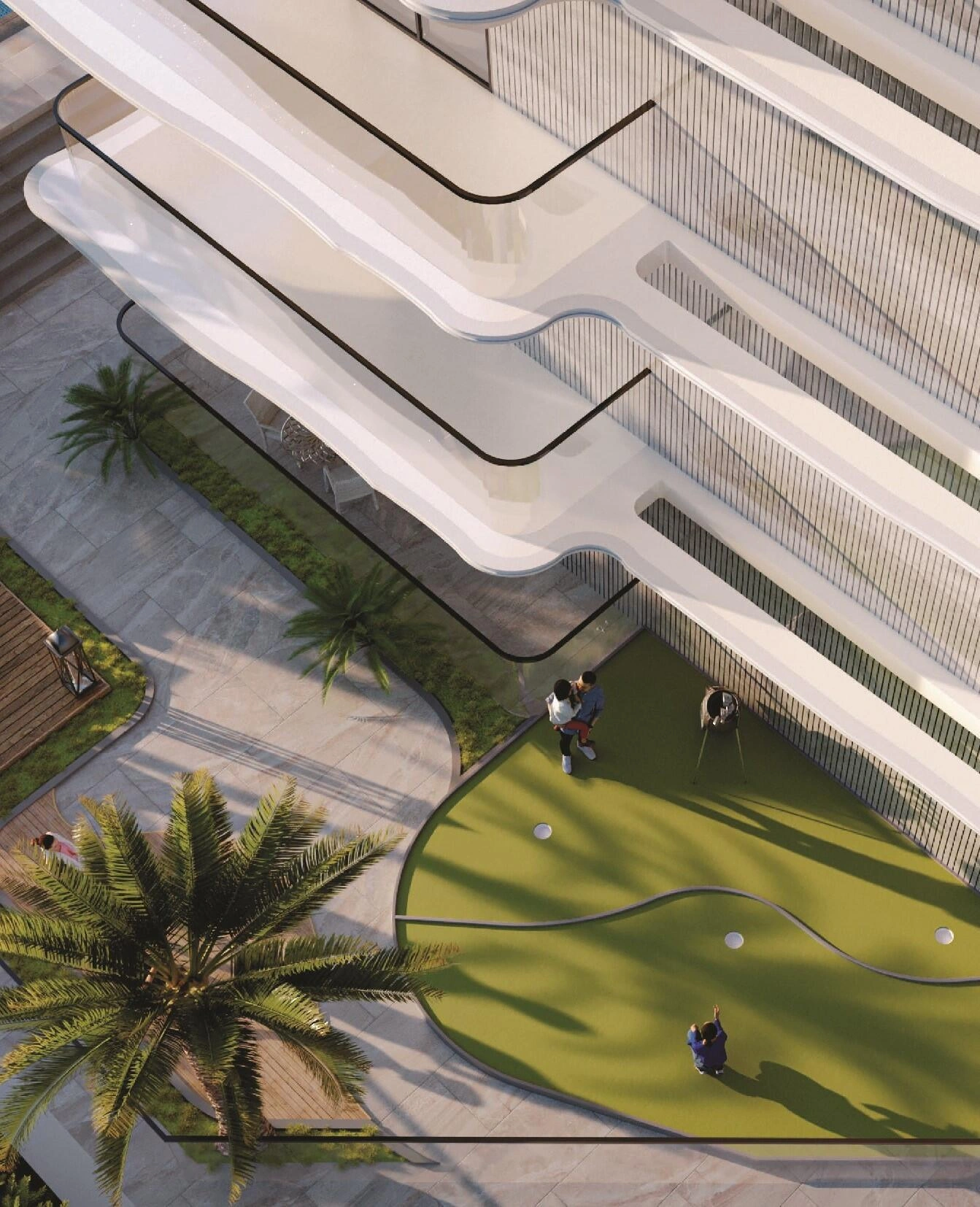 Апартаменты и виллы в современном жилом комплексе в Дубае, ОАЭ