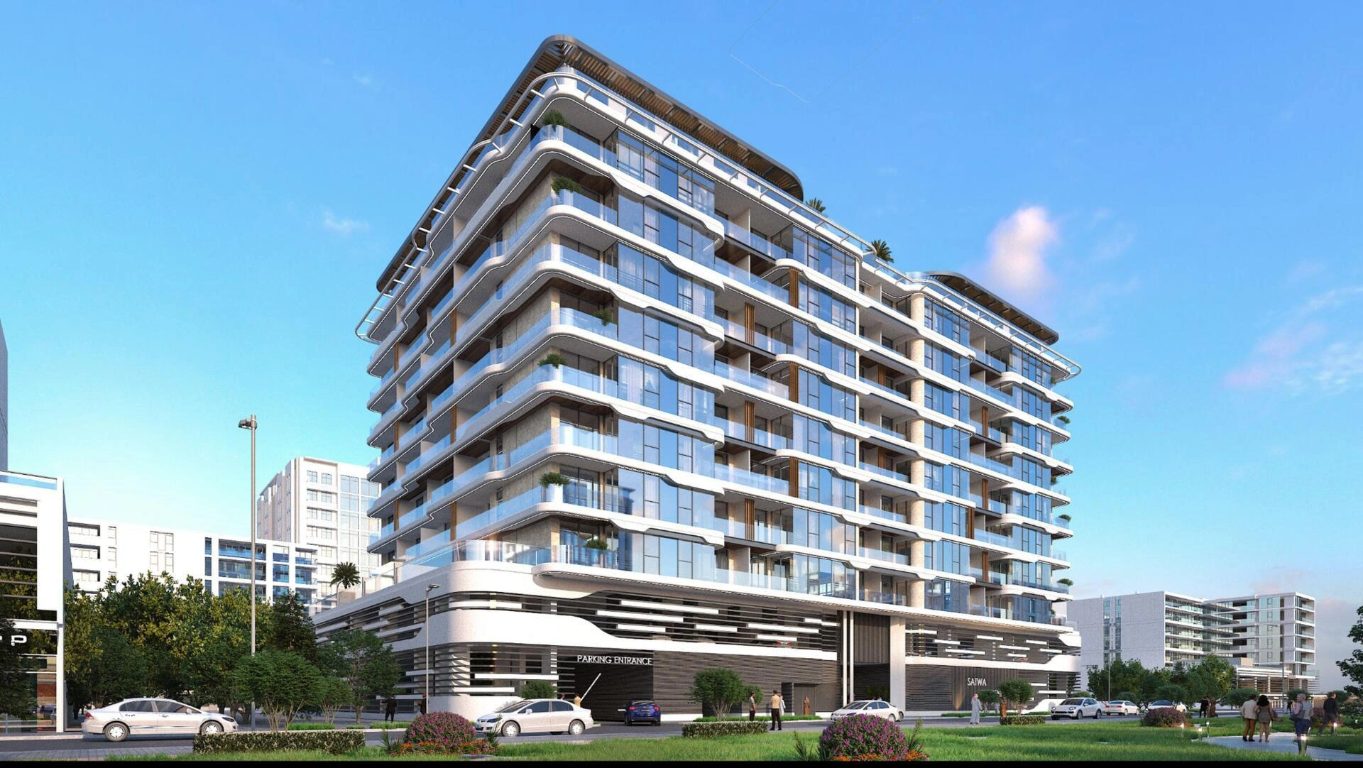 Апартаменты в жилом комплексе Jumeirah Garden City, Дубай, ОАЭ