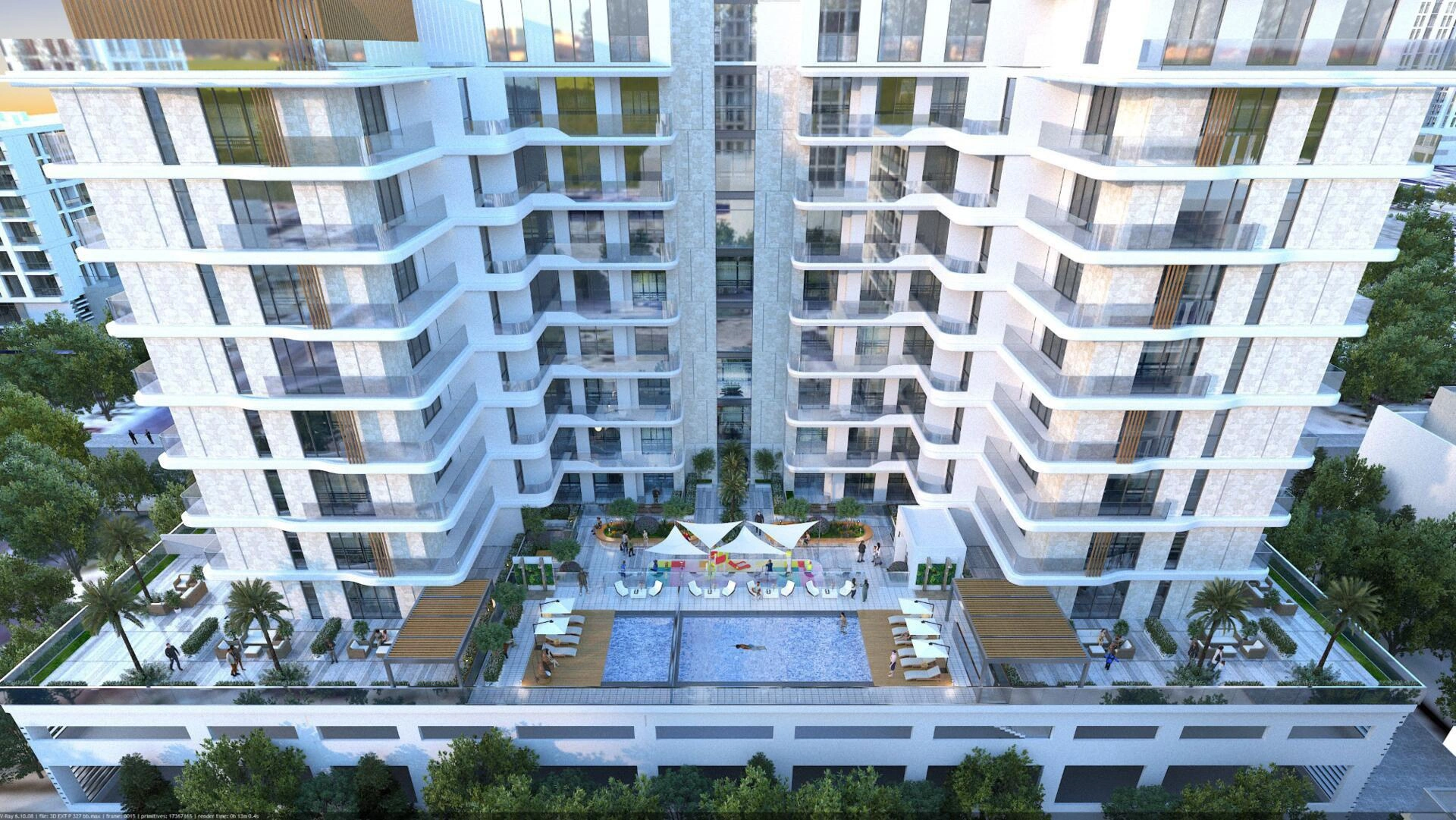 Апартаменты в жилом комплексе Jumeirah Garden City, Дубай, ОАЭ