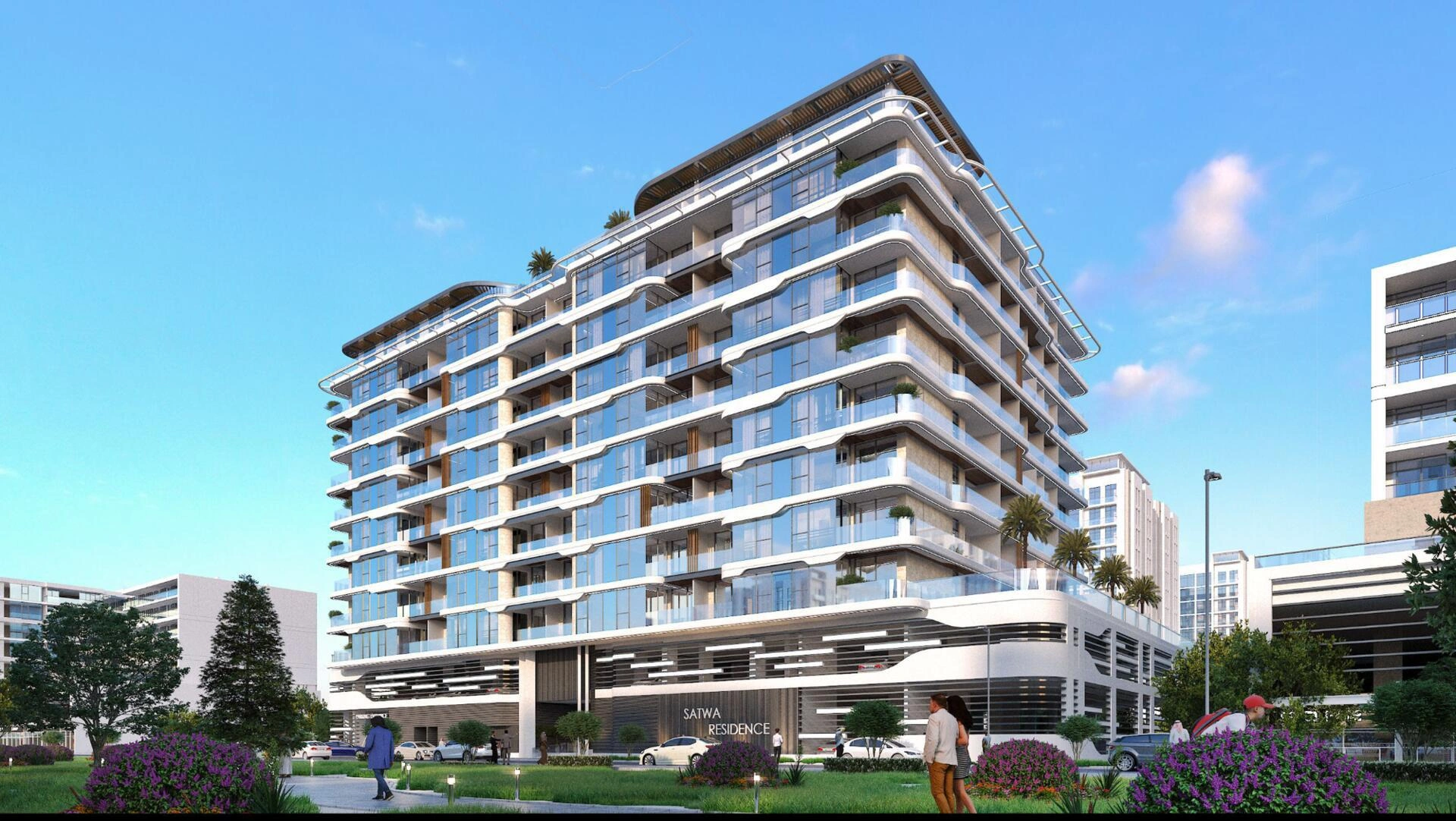 Апартаменты в жилом комплексе Jumeirah Garden City, Дубай, ОАЭ