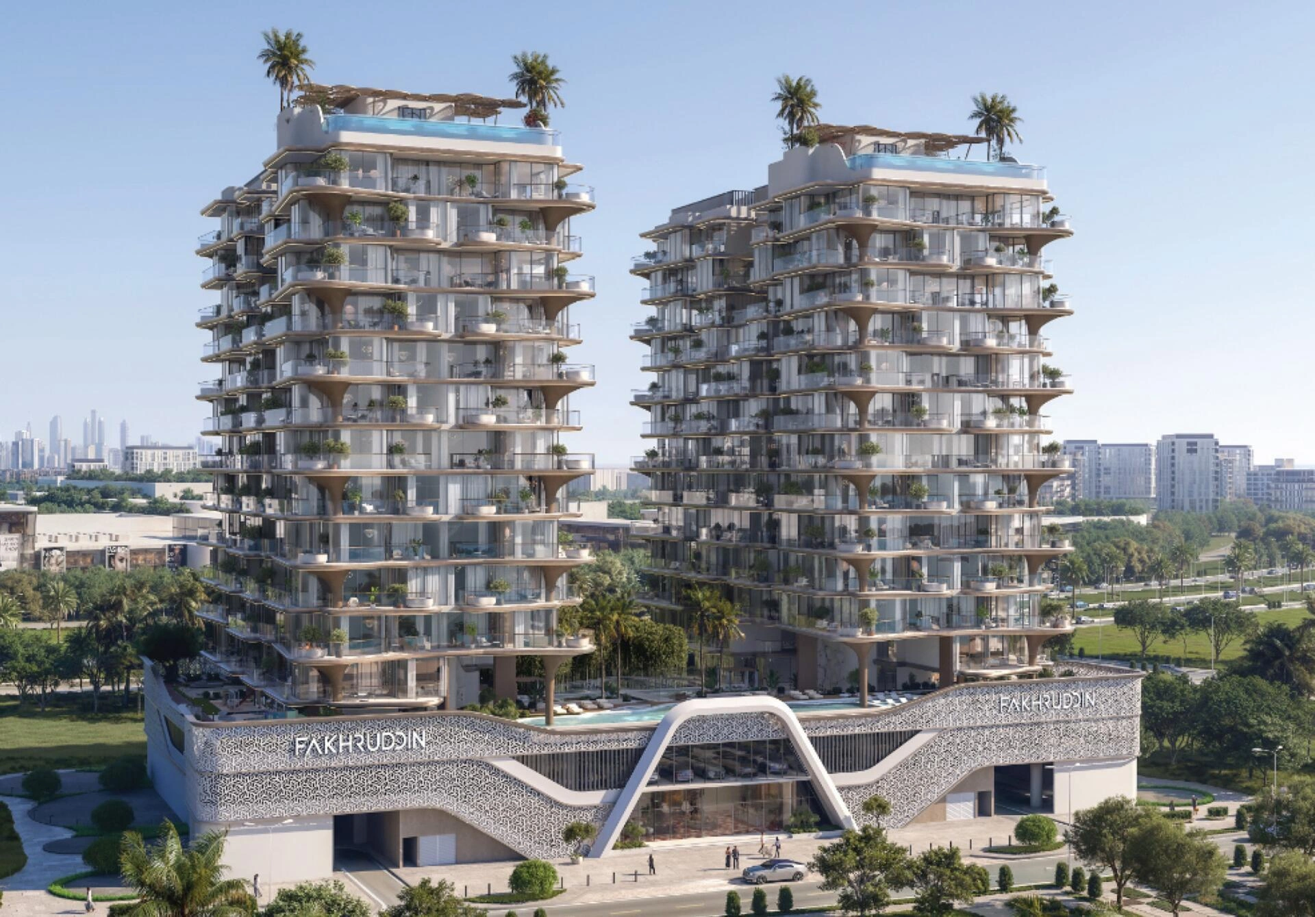 Апартаменты в жилом комплексе в Дубае, Объединённые Арабские Эмираты