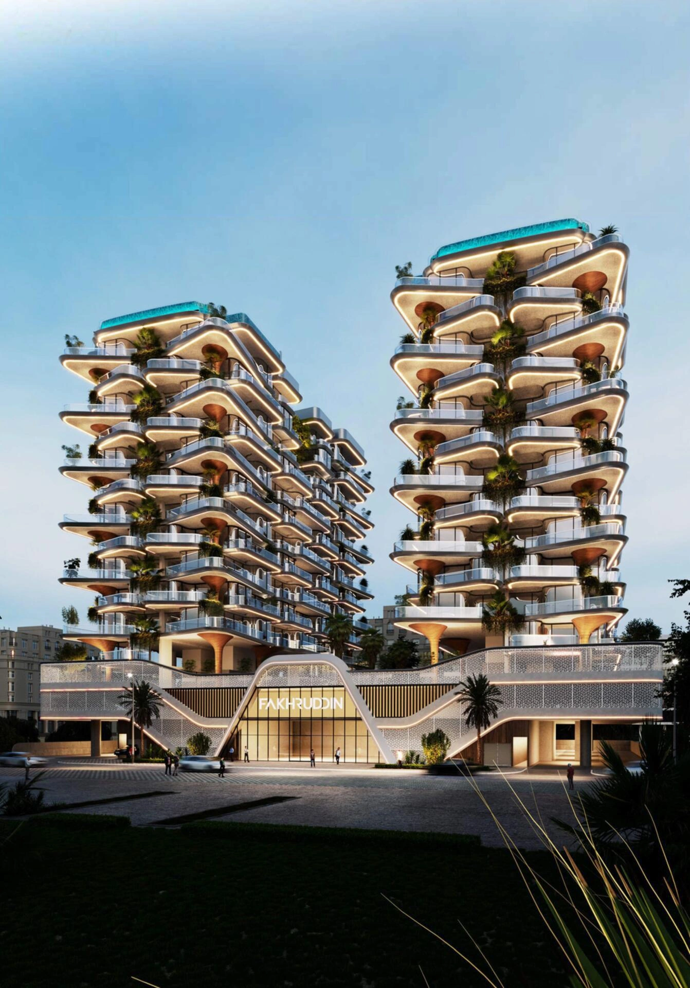 Апартаменты в жилом комплексе в Дубае, Объединённые Арабские Эмираты