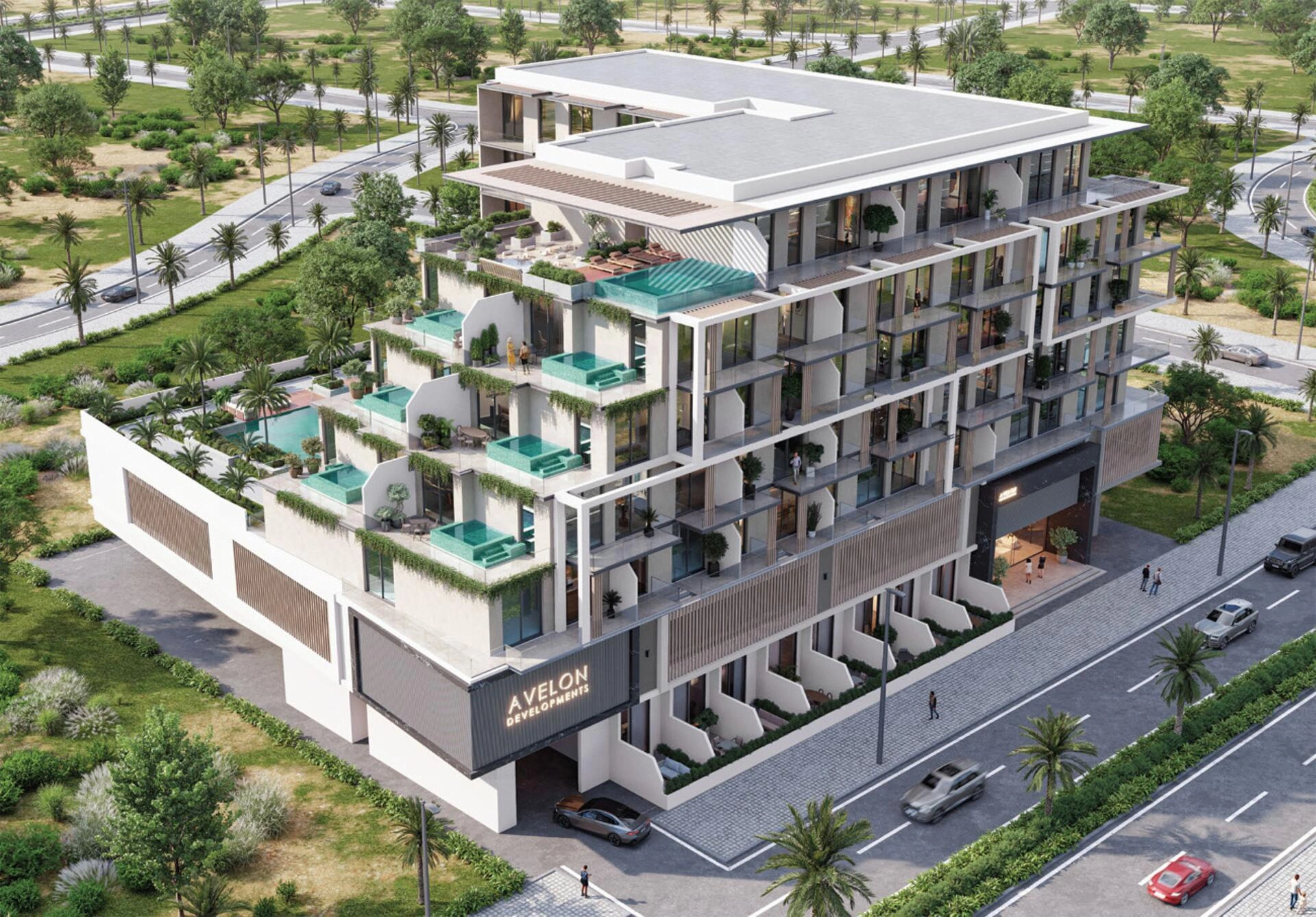 Апартаменты в современном жилом комплексе в Jumeirah Village Circle, Дубай, ОАЭ