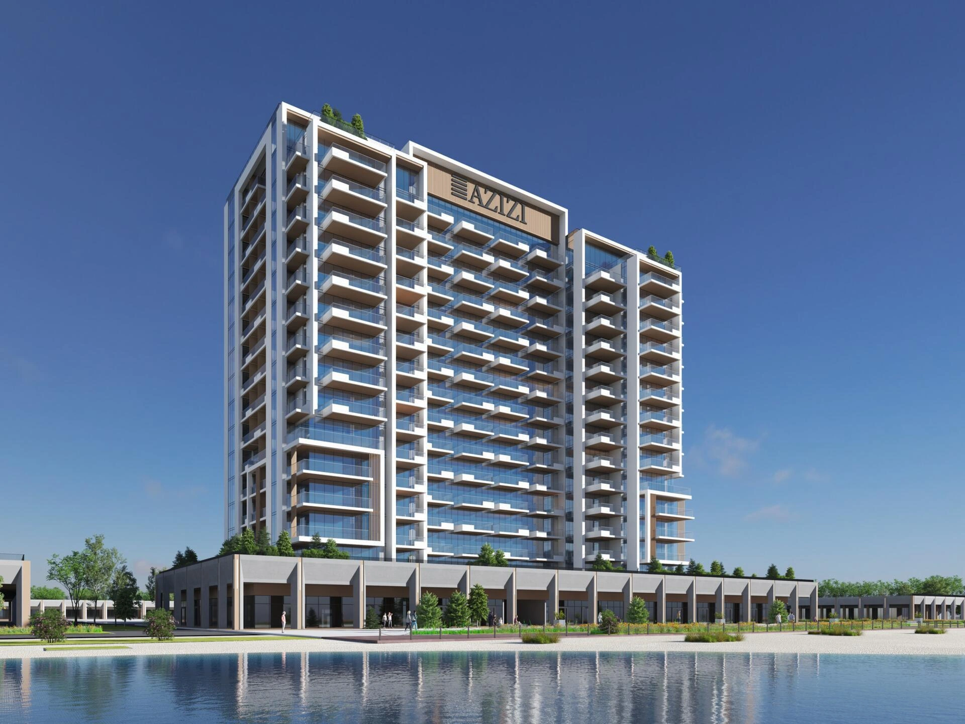 Апартаменты в современном жилом комплексе в Дубае, ОАЭ