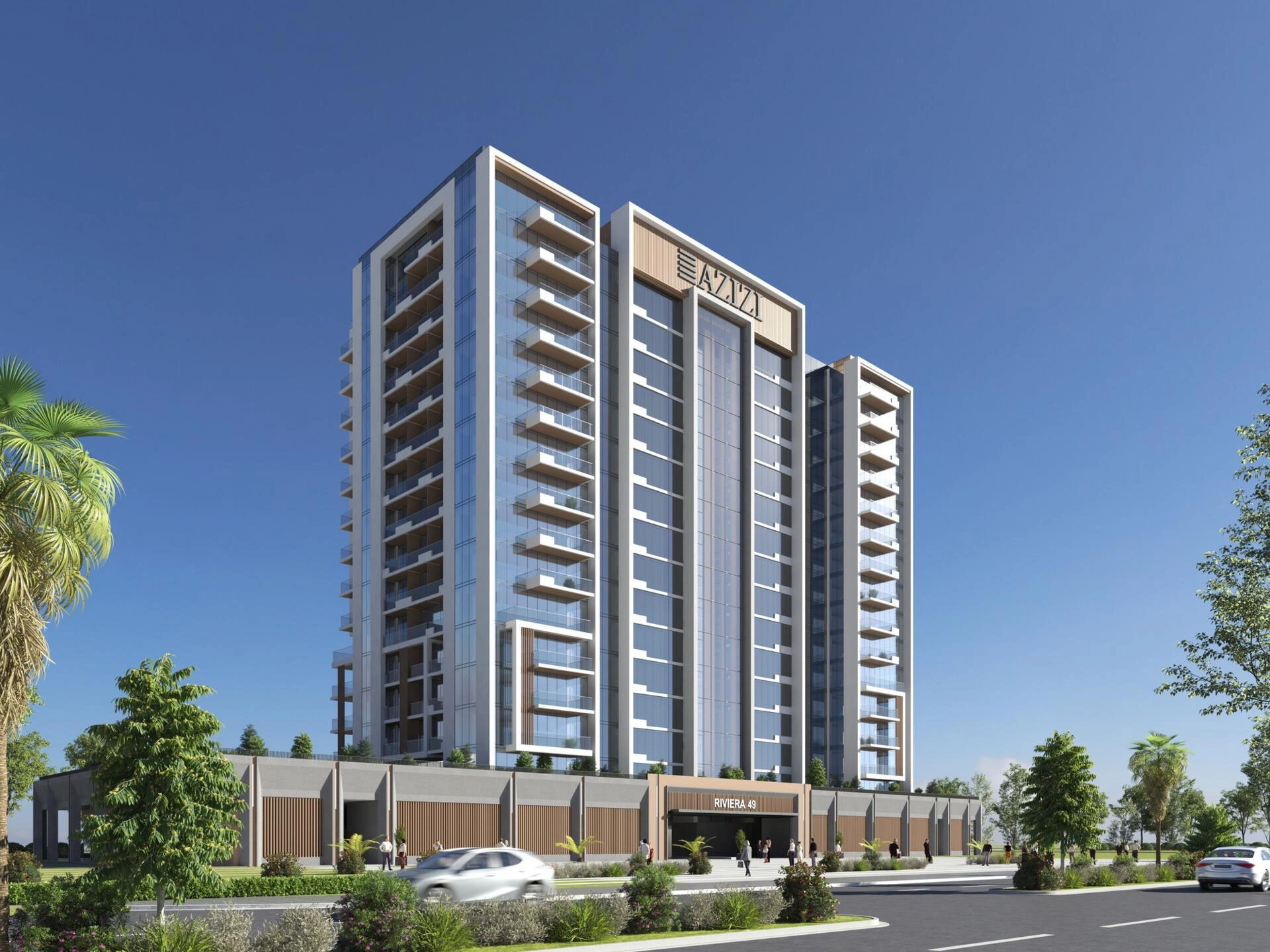 Апартаменты в современном жилом комплексе в Дубае, ОАЭ