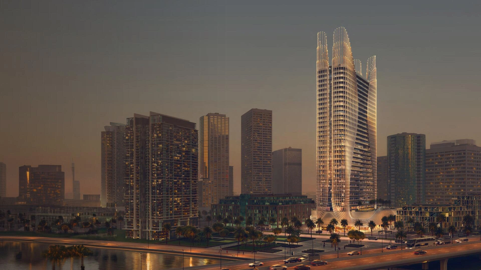 Апартаменты в современном жилом комплексе в Business Bay, Дубай, ОАЭ