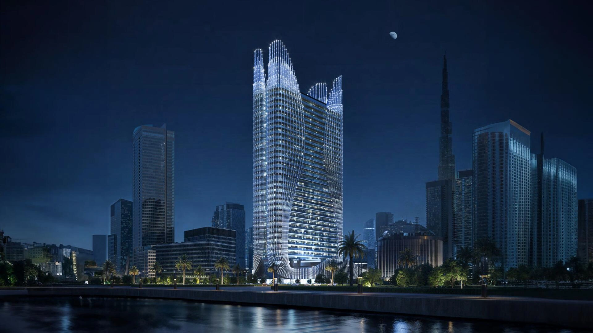Апартаменты в современном жилом комплексе в Business Bay, Дубай, ОАЭ