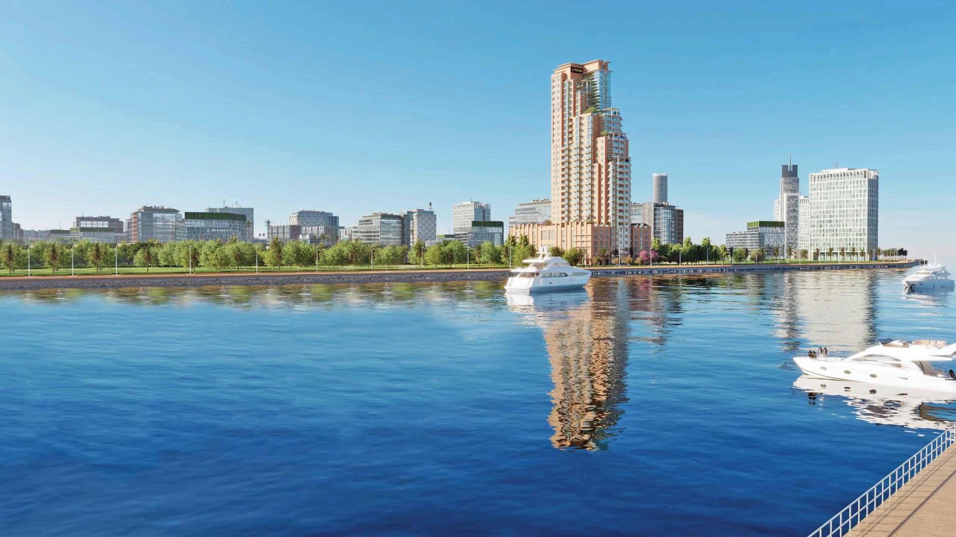 Апартаменты в современном жилом комплексе в Дубае, ОАЭ