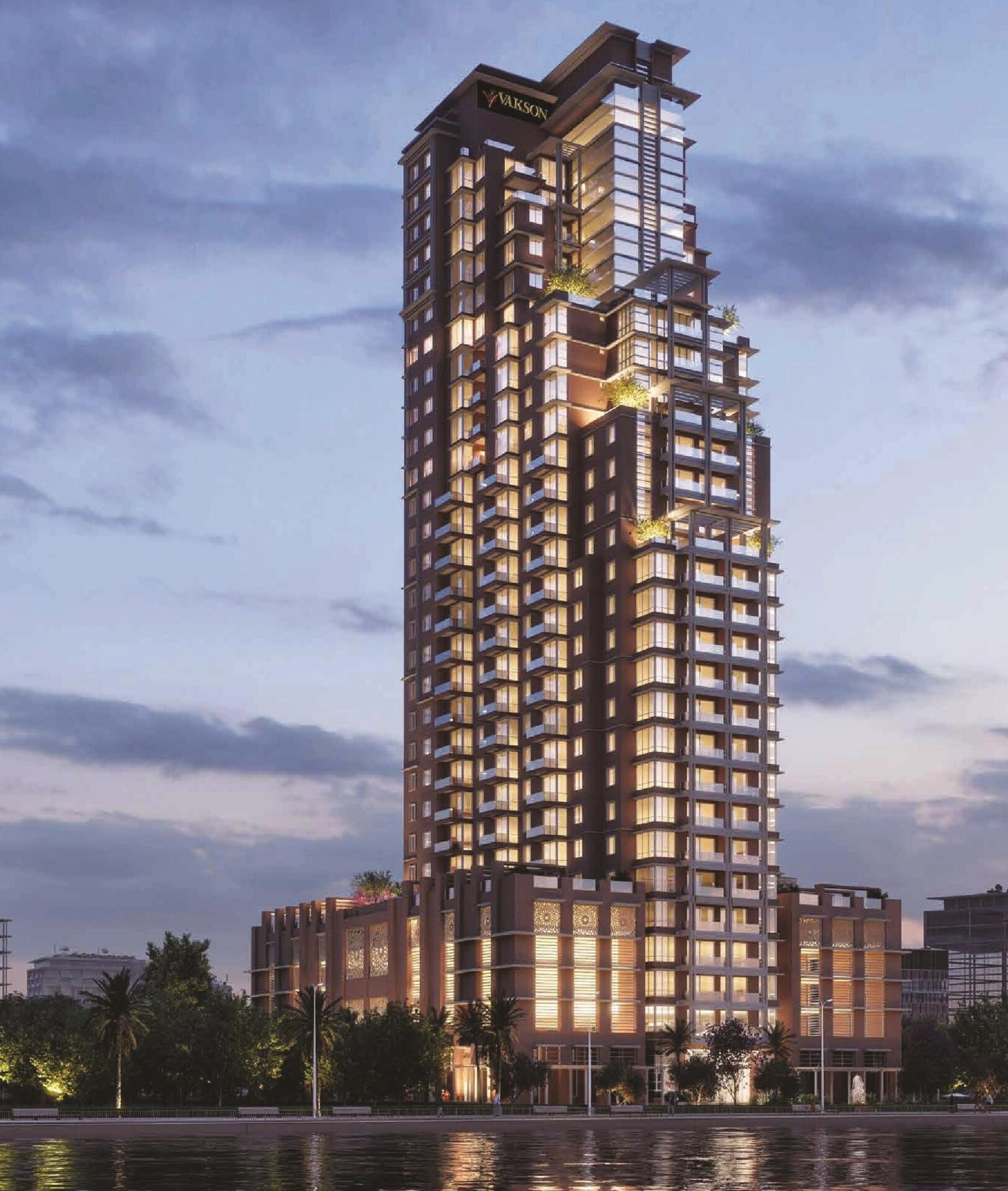 Апартаменты в современном жилом комплексе в Дубае, ОАЭ