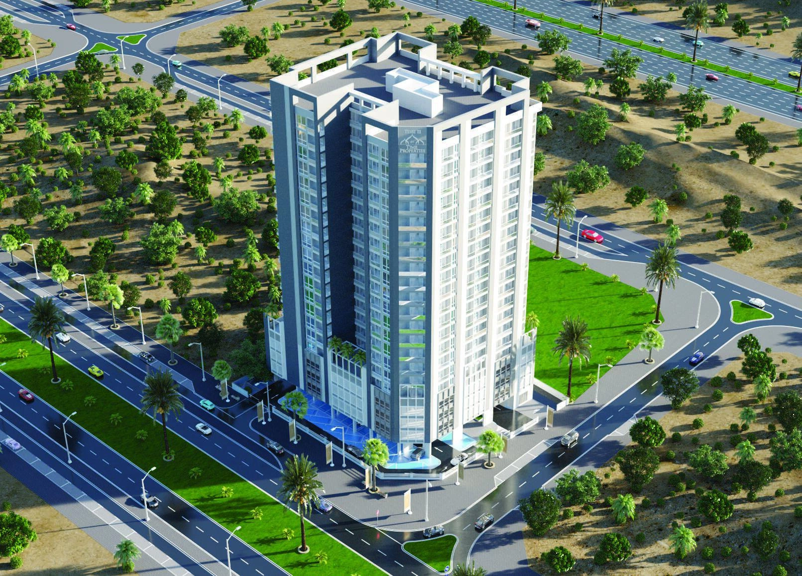 Апартаменты в современном жилом комплексе в Дубае, ОАЭ