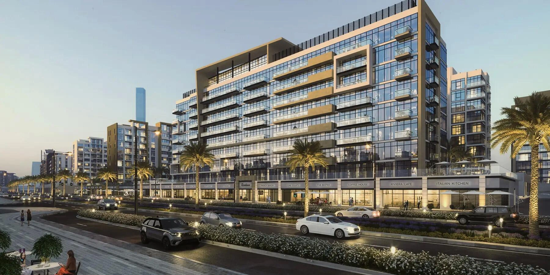 Курортные апартаменты в Дубае, ОАЭ