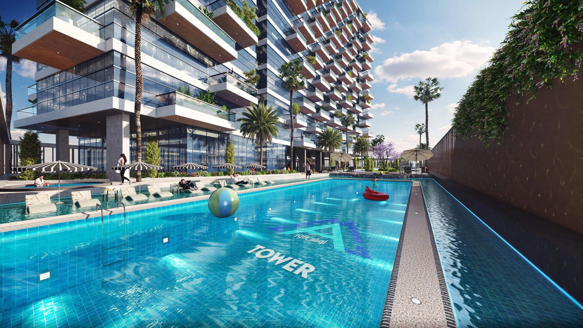 Курортные апартаменты в Дубае, ОАЭ