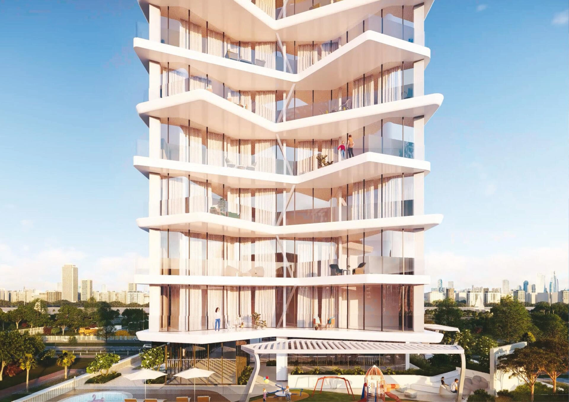 Квартиры курортного типа в Дубае, ОАЭ