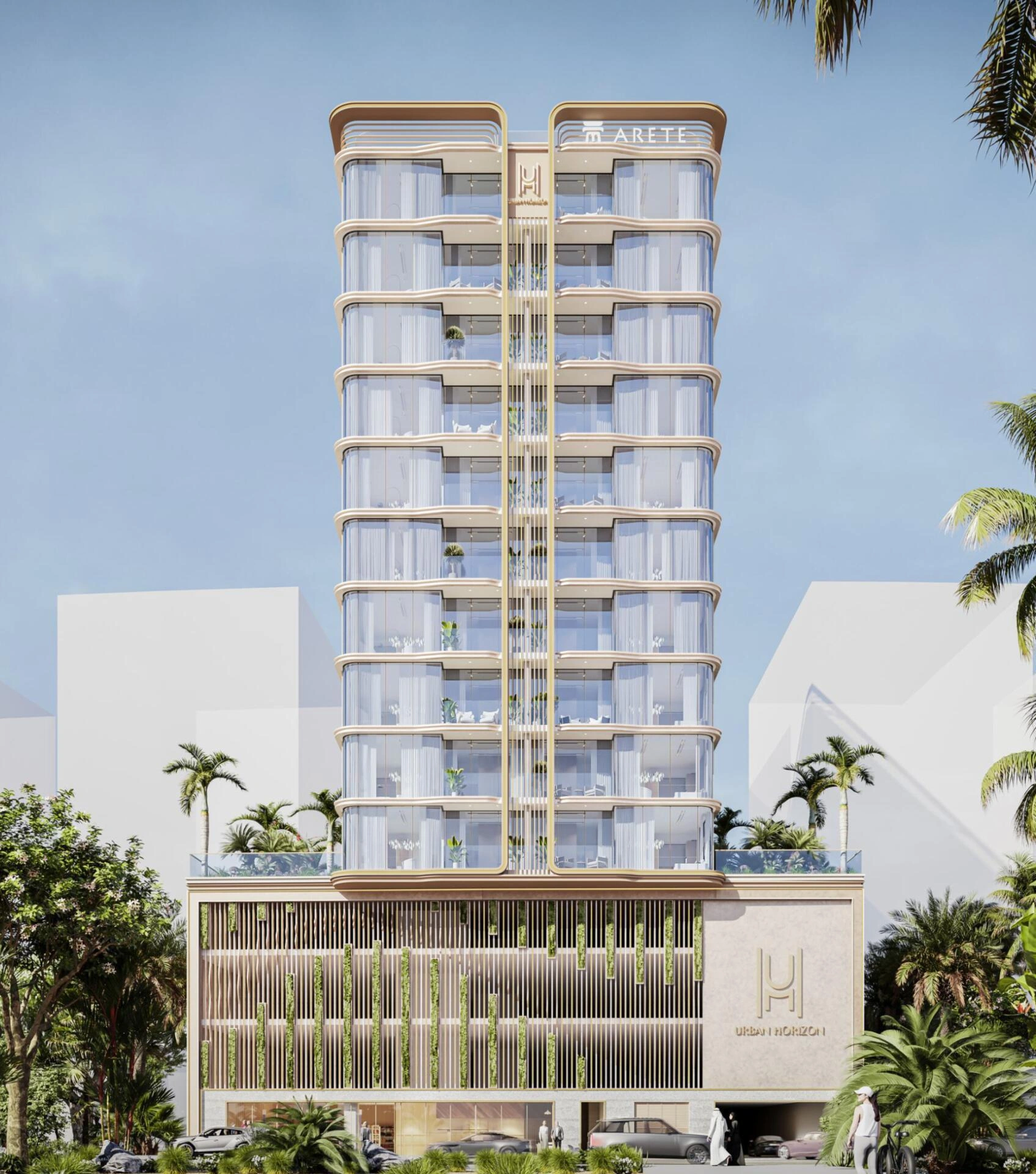 Квартиры в современном жилом комплексе в Дубае, ОАЭ