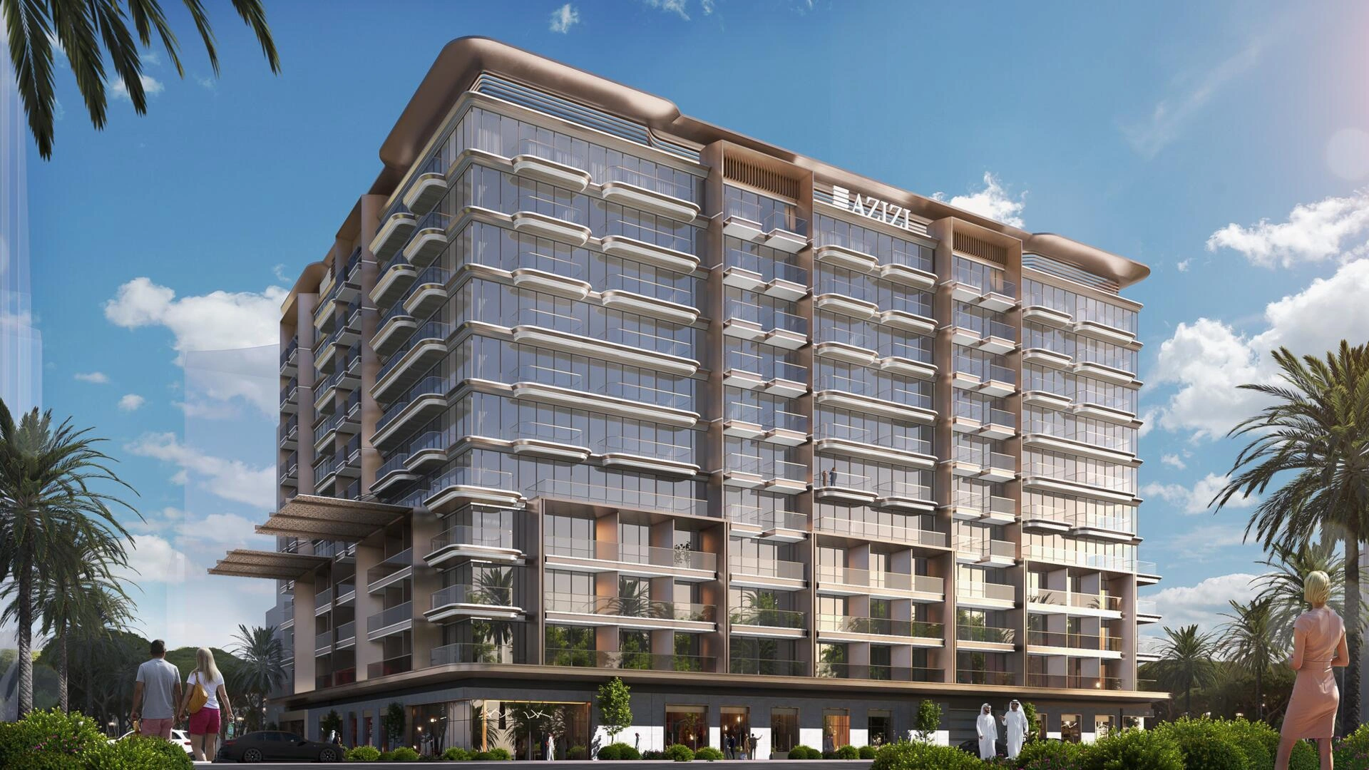 Апартаменты в современном жилом комплексе в Дубае, ОАЭ