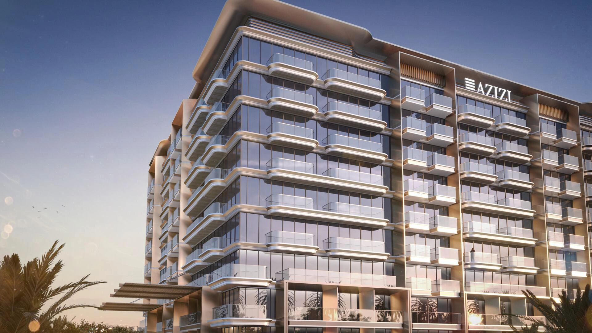 Апартаменты в современном жилом комплексе в Дубае, ОАЭ