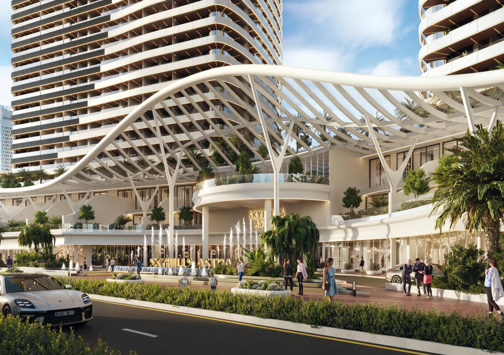 Апартаменты в современном жилом комплексе в Дубае, ОАЭ