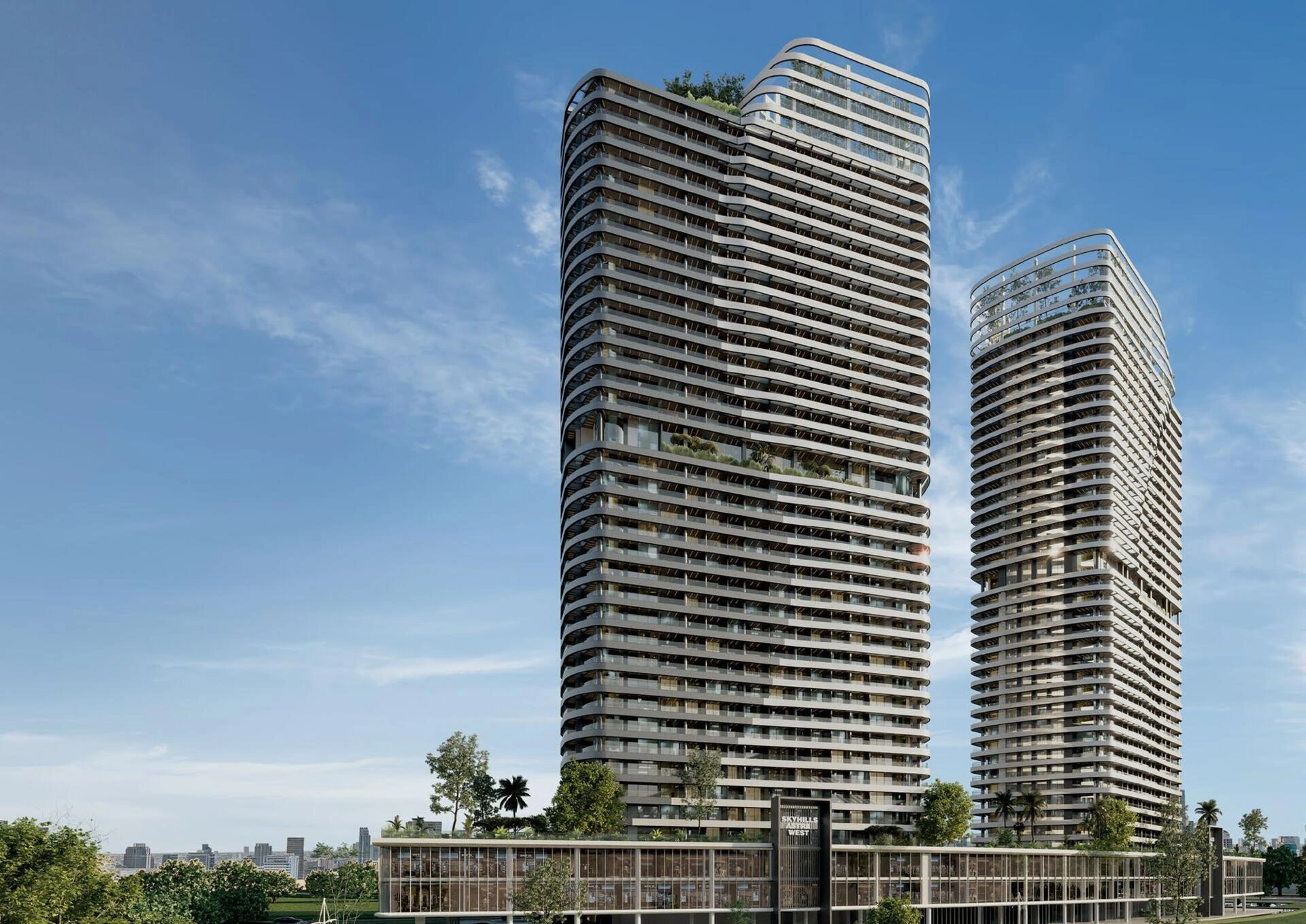 Апартаменты в современном жилом комплексе в Дубае, ОАЭ