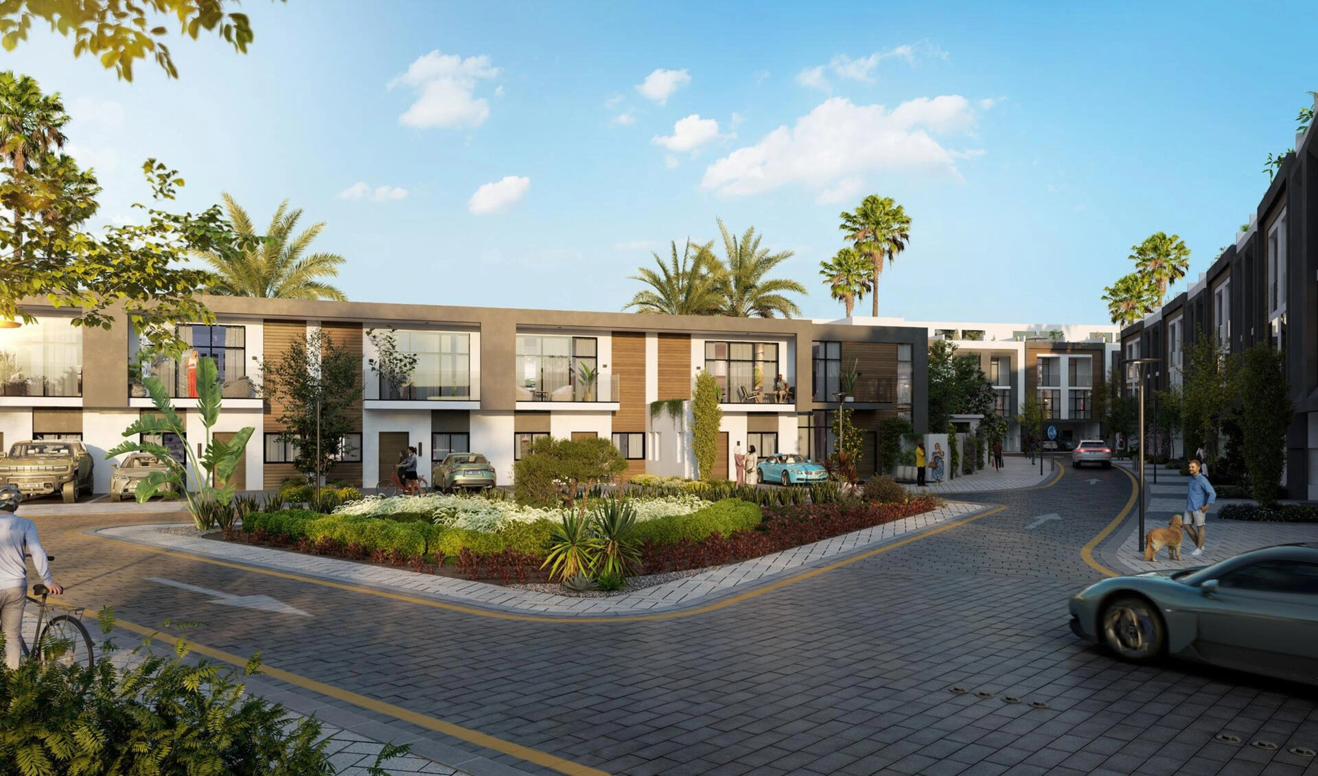 Жильё в современном жилом комплексе в Дубае, ОАЭ