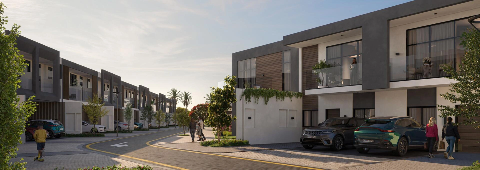 Жильё в современном жилом комплексе в Дубае, ОАЭ