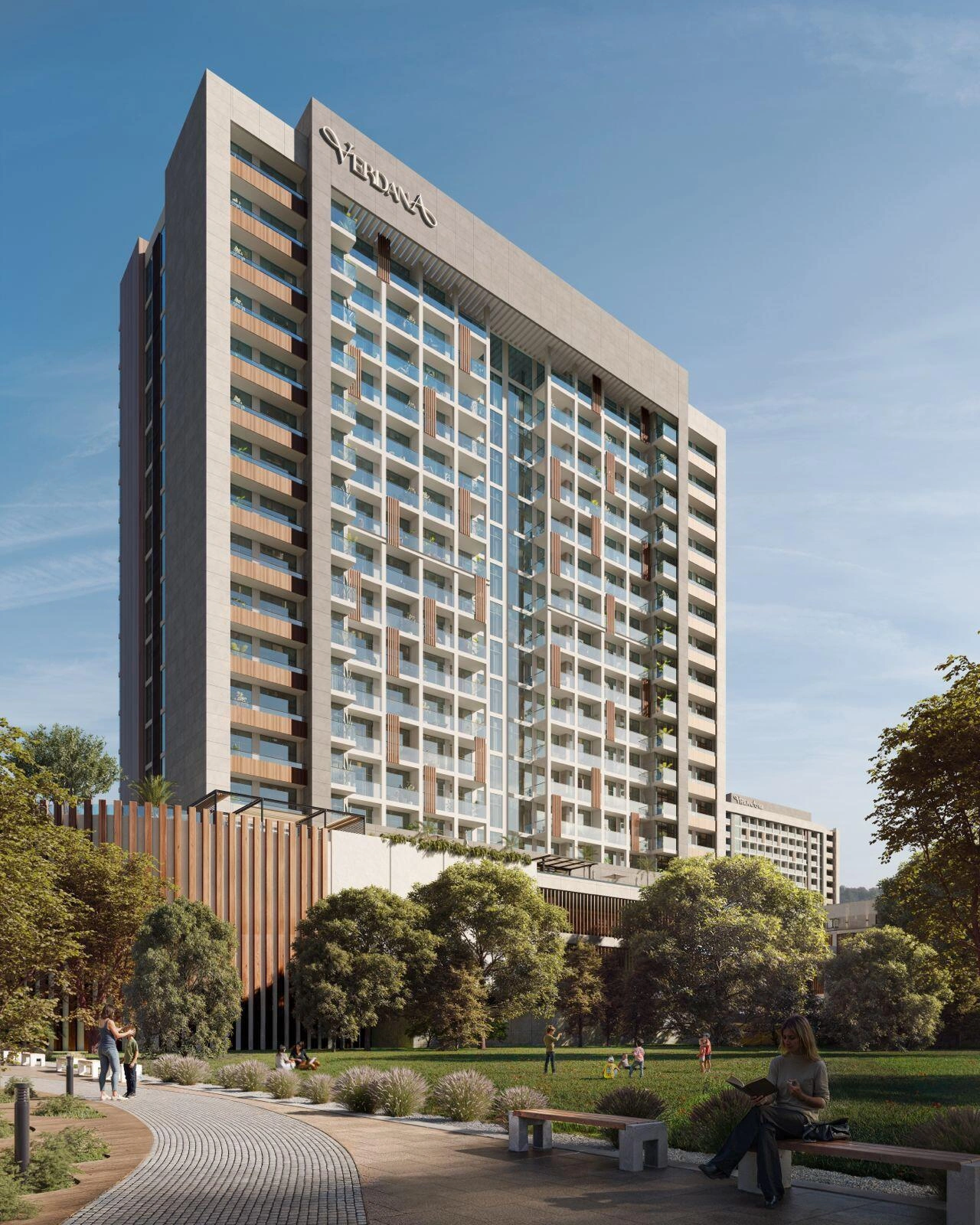 Таунхаусы в современном жилом комплексе в Дубае, ОАЭ