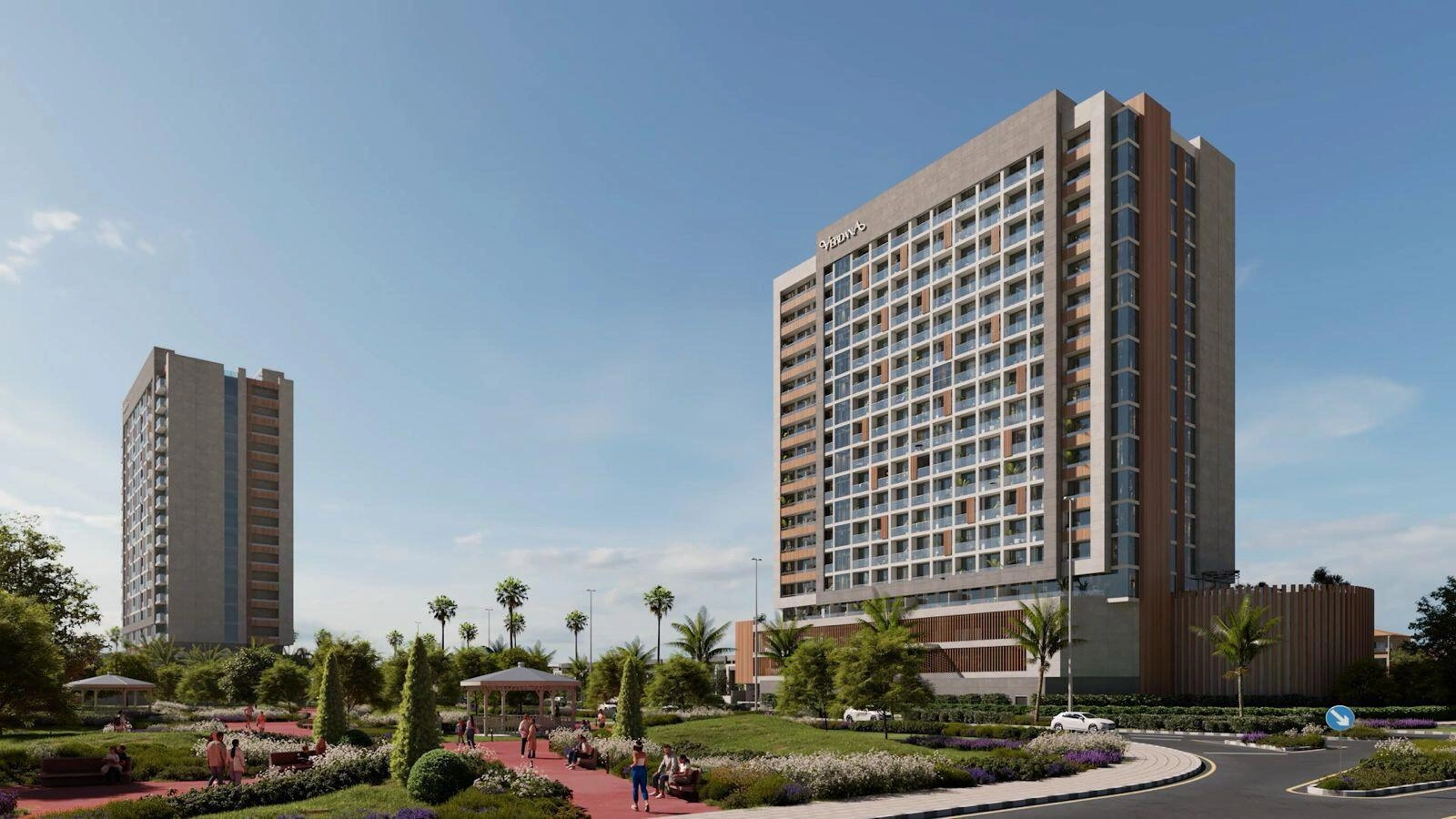 Таунхаусы в современном жилом комплексе в Дубае, ОАЭ