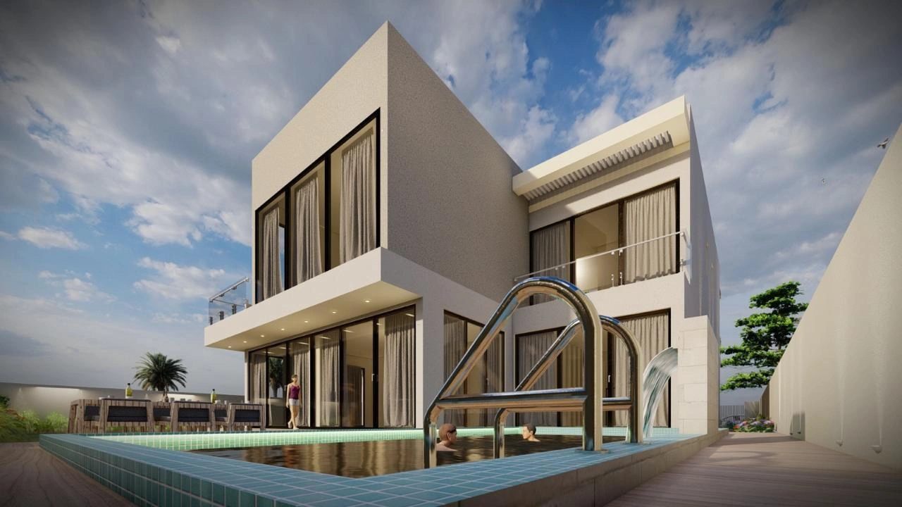 Виллы в жилом комплексе в Дубае, Объединённые Арабские Эмираты