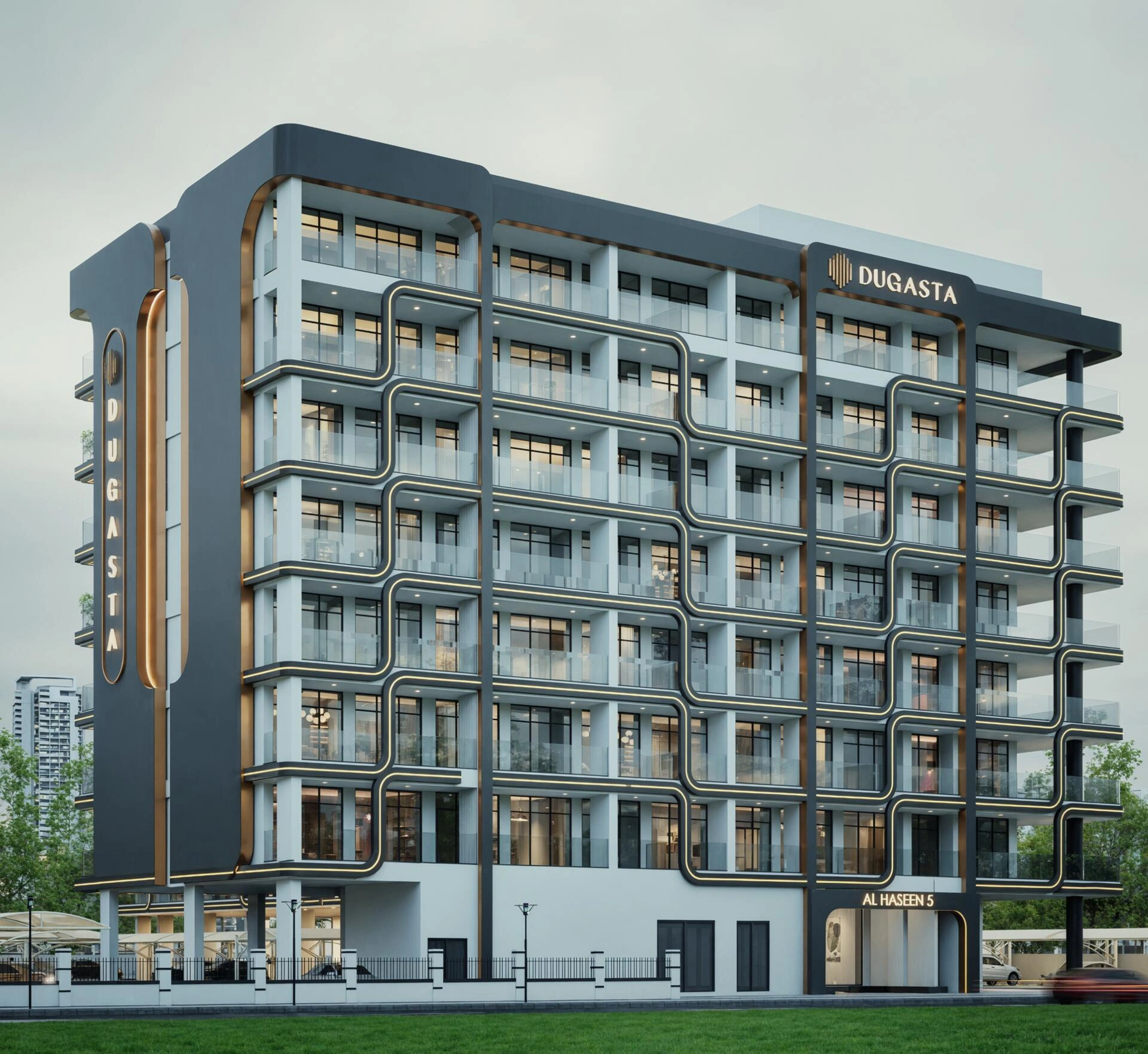 Апартаменты в жилом комплексе в Дубае, ОАЭ