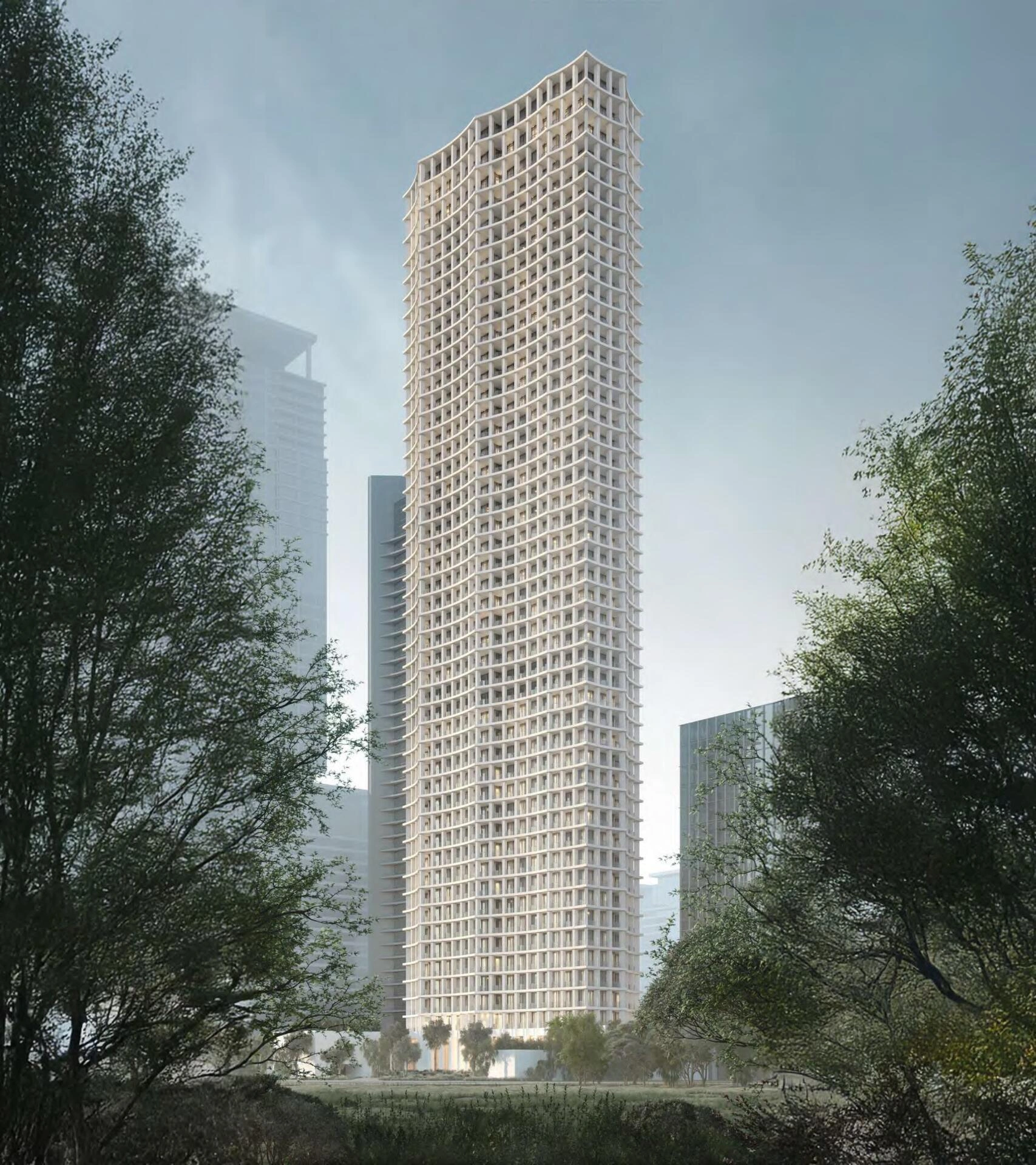 Апартаменты в современном жилом комплексе в Дубае, ОАЭ