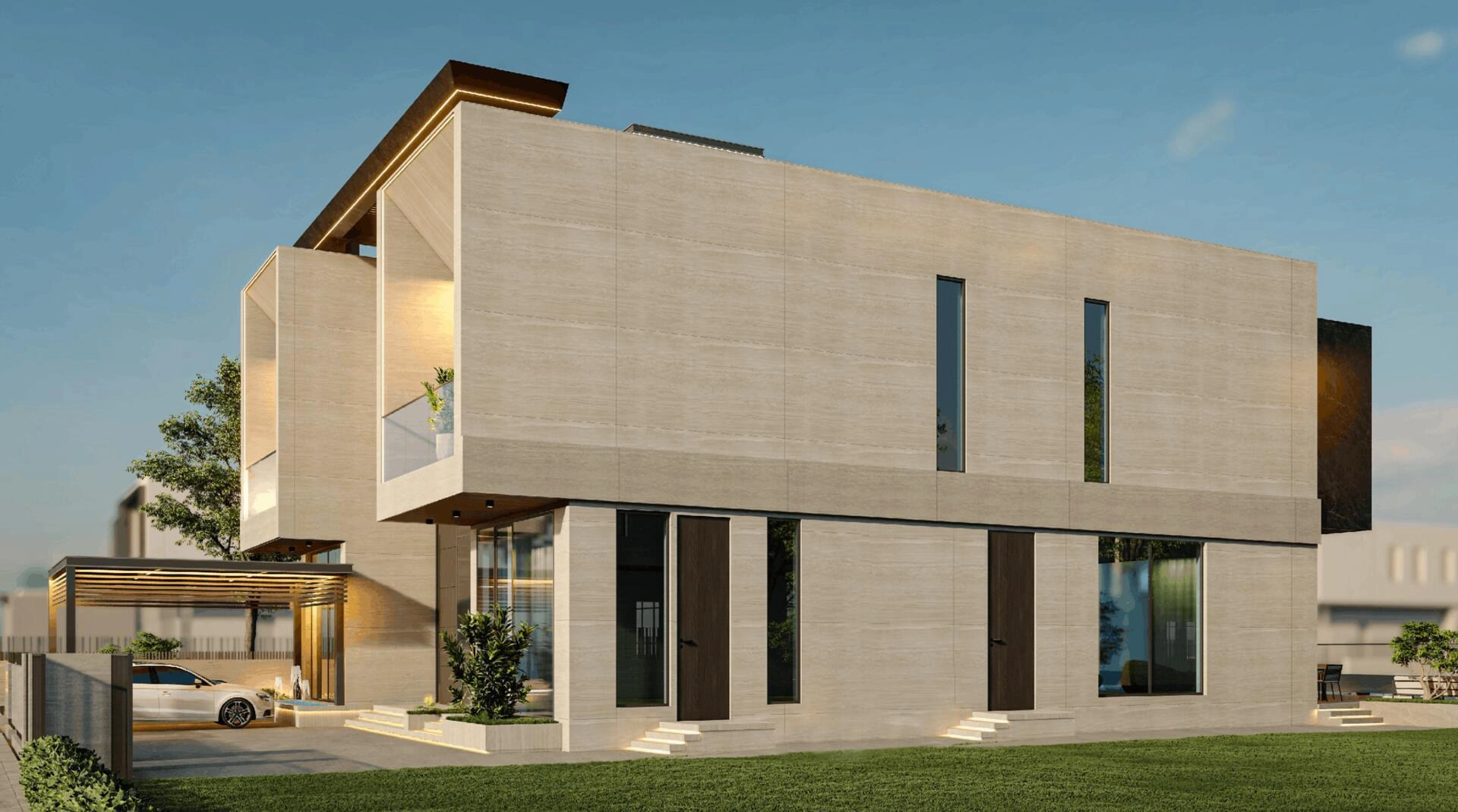 Виллы в жилом комплексе в Дубае, ОАЭ