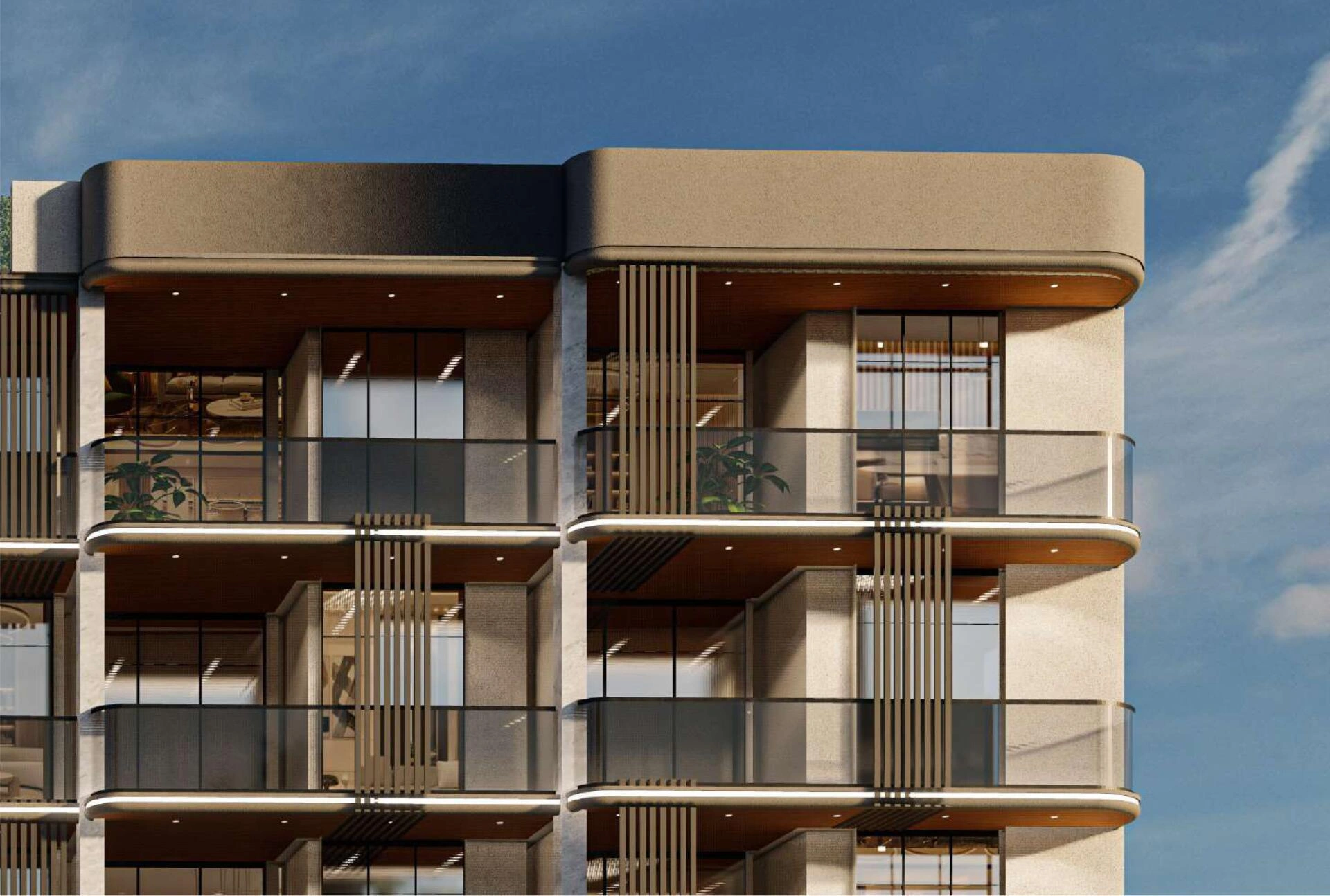 Апартаменты в современном жилом комплексе в Дубае, ОАЭ