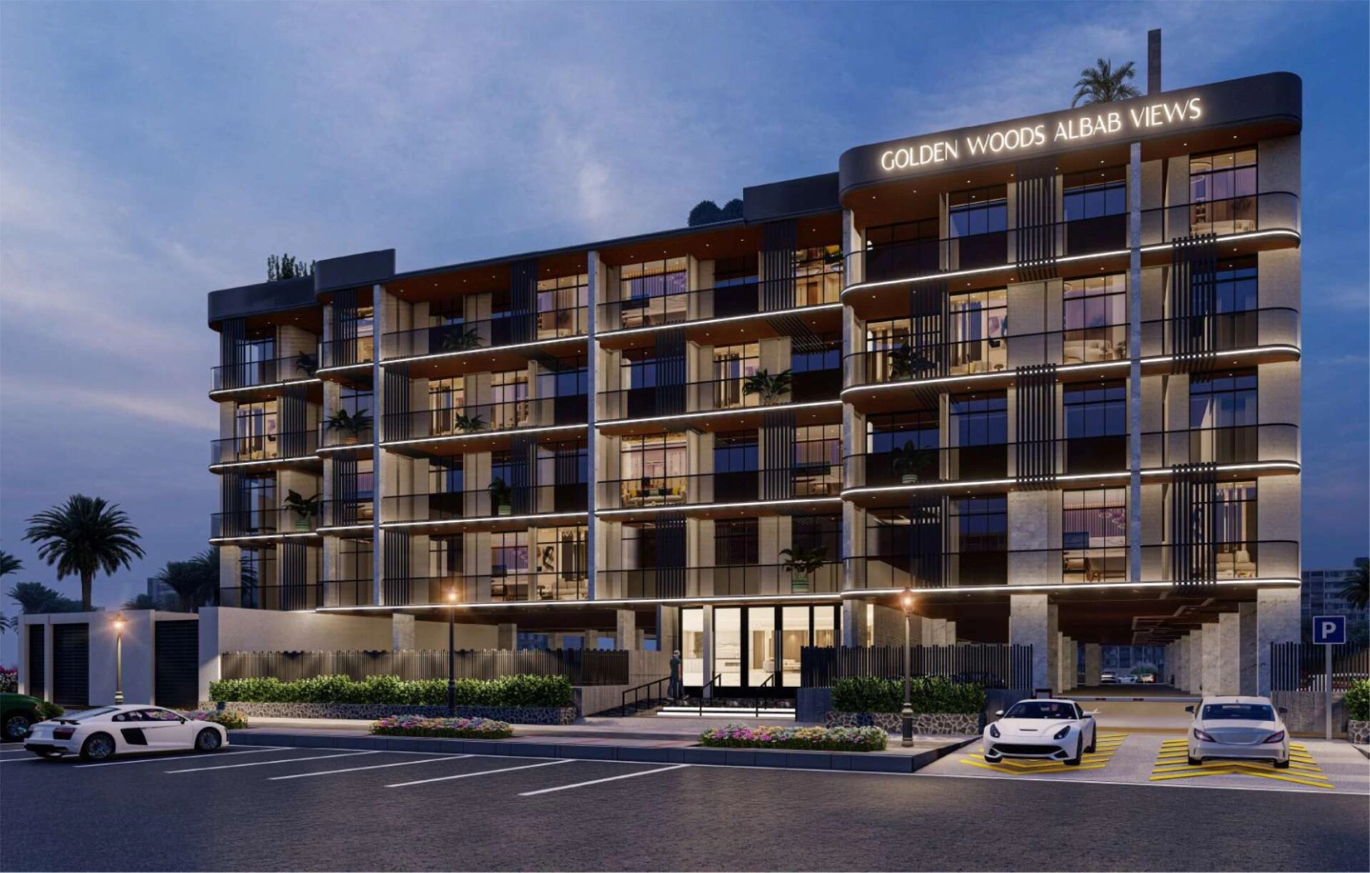 Апартаменты в современном жилом комплексе в Дубае, ОАЭ