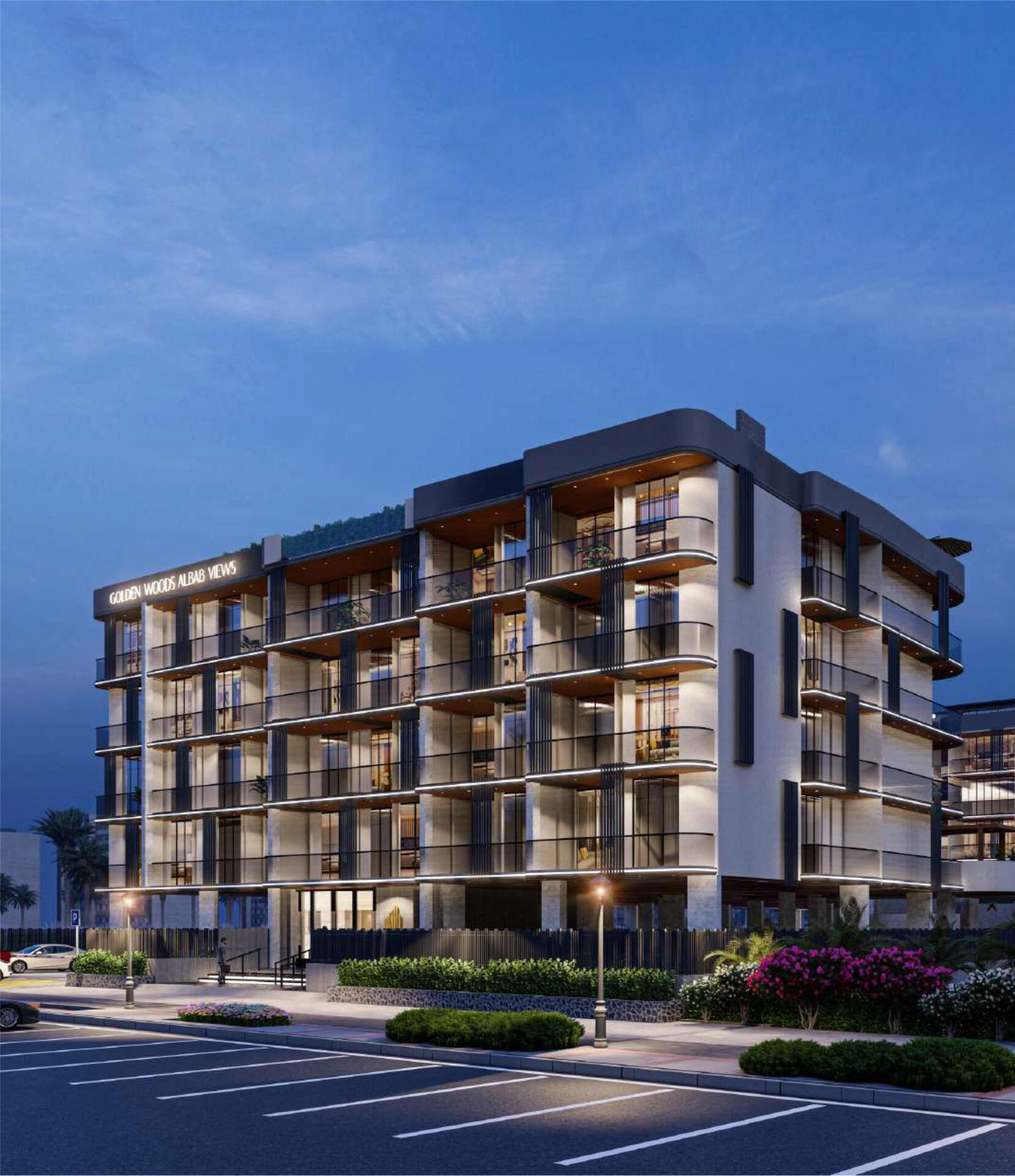 Апартаменты в современном жилом комплексе в Дубае, ОАЭ