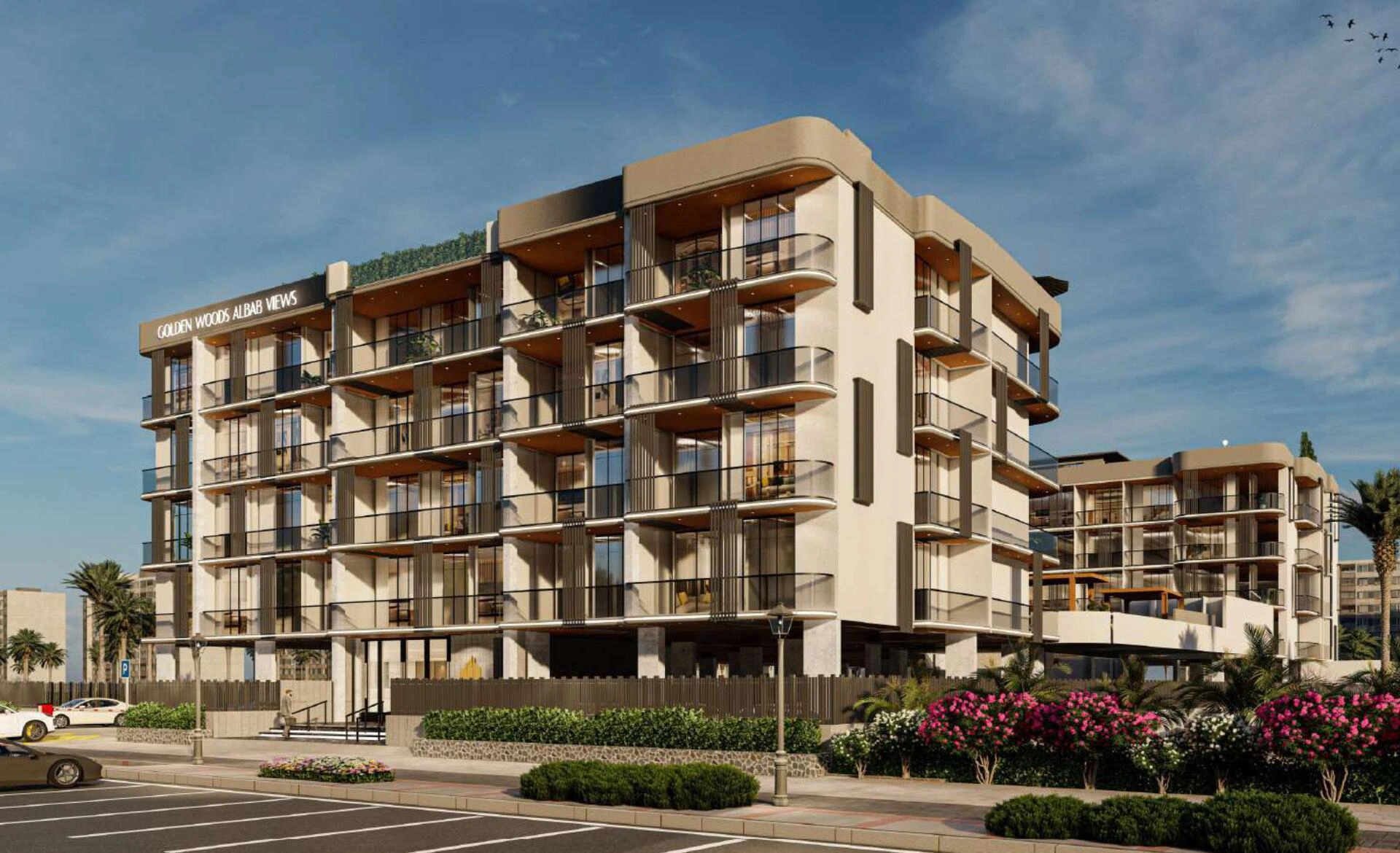 Апартаменты в современном жилом комплексе в Дубае, ОАЭ