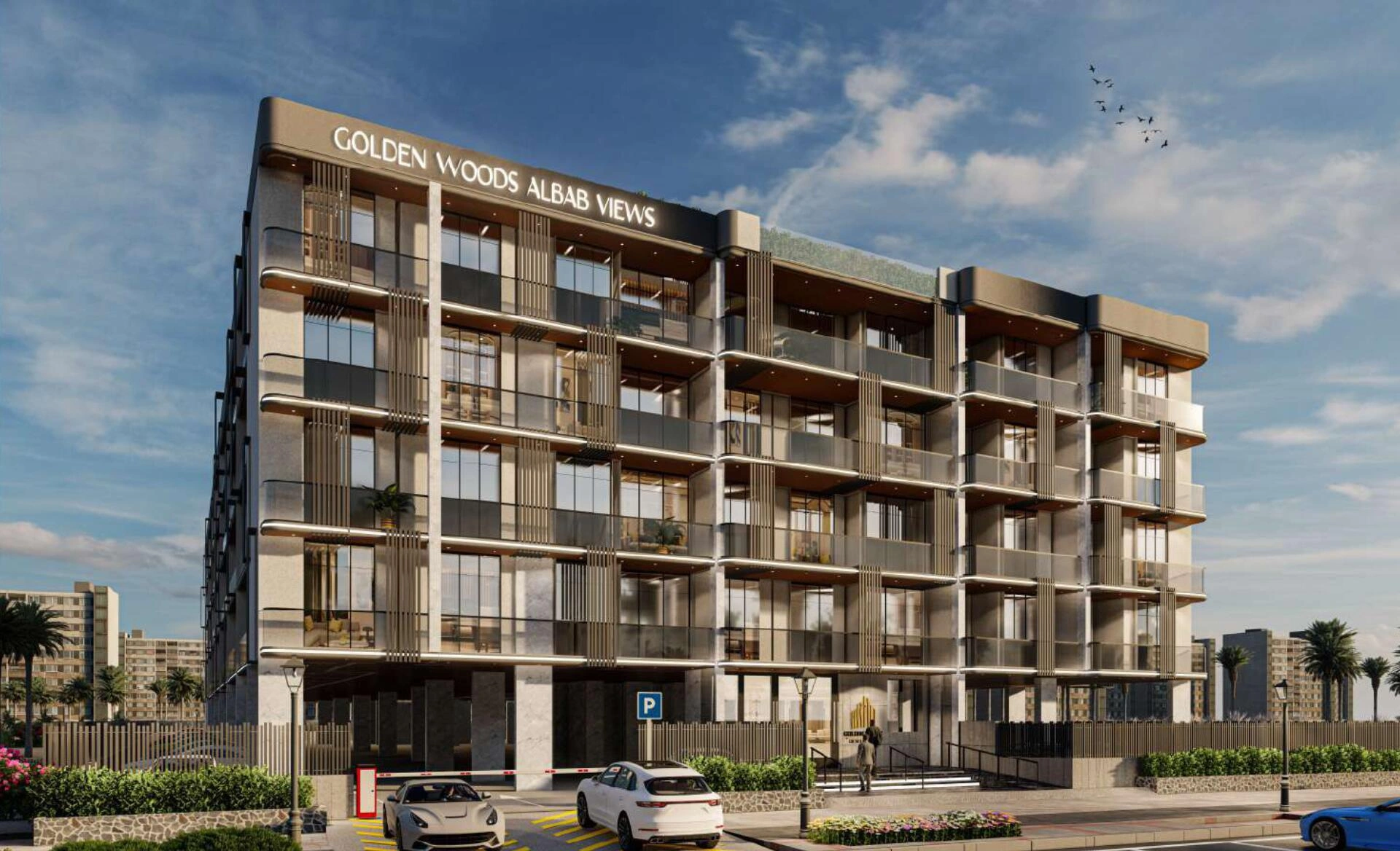 Апартаменты в современном жилом комплексе в Дубае, ОАЭ