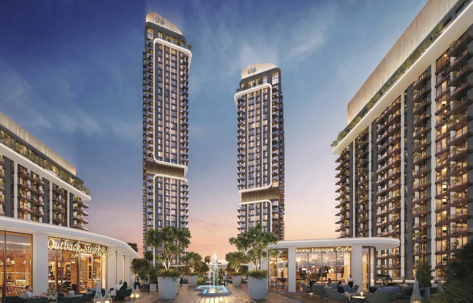 Апартаменты в современном жилом комплексе в Дубае, ОАЭ